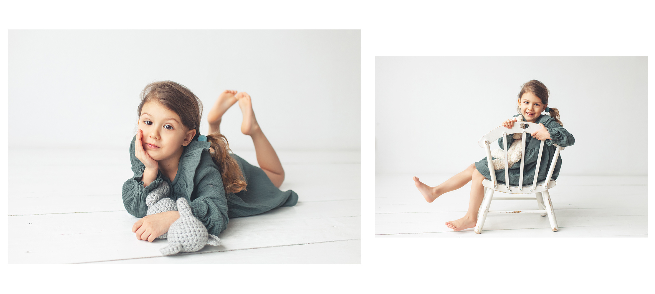 Весенний "Детский портрет" для маленькой четырёхлетней принцессы в Bab. Детский фотограф в Самаре