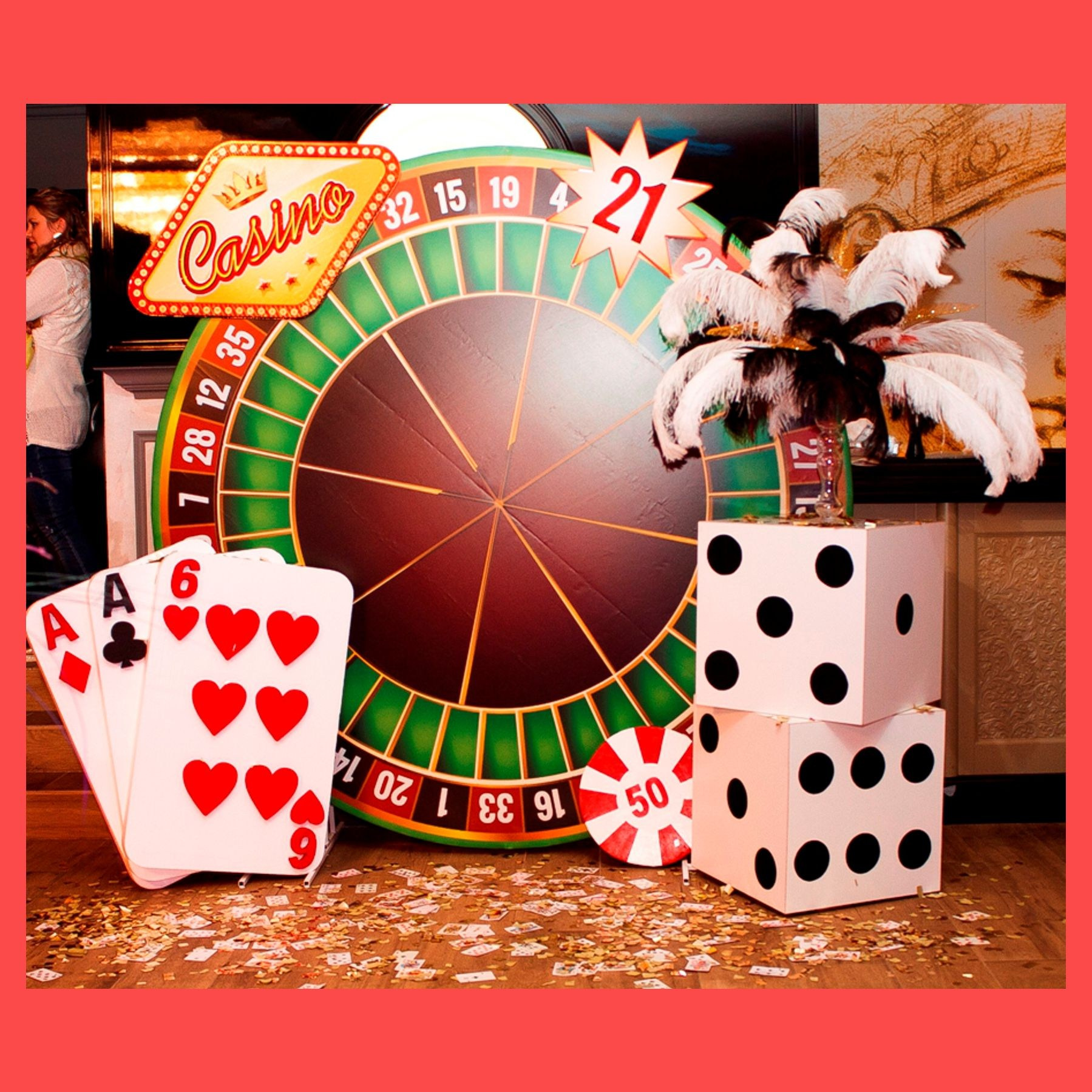 Фотозона на корпоратив. Студия праздничного декора