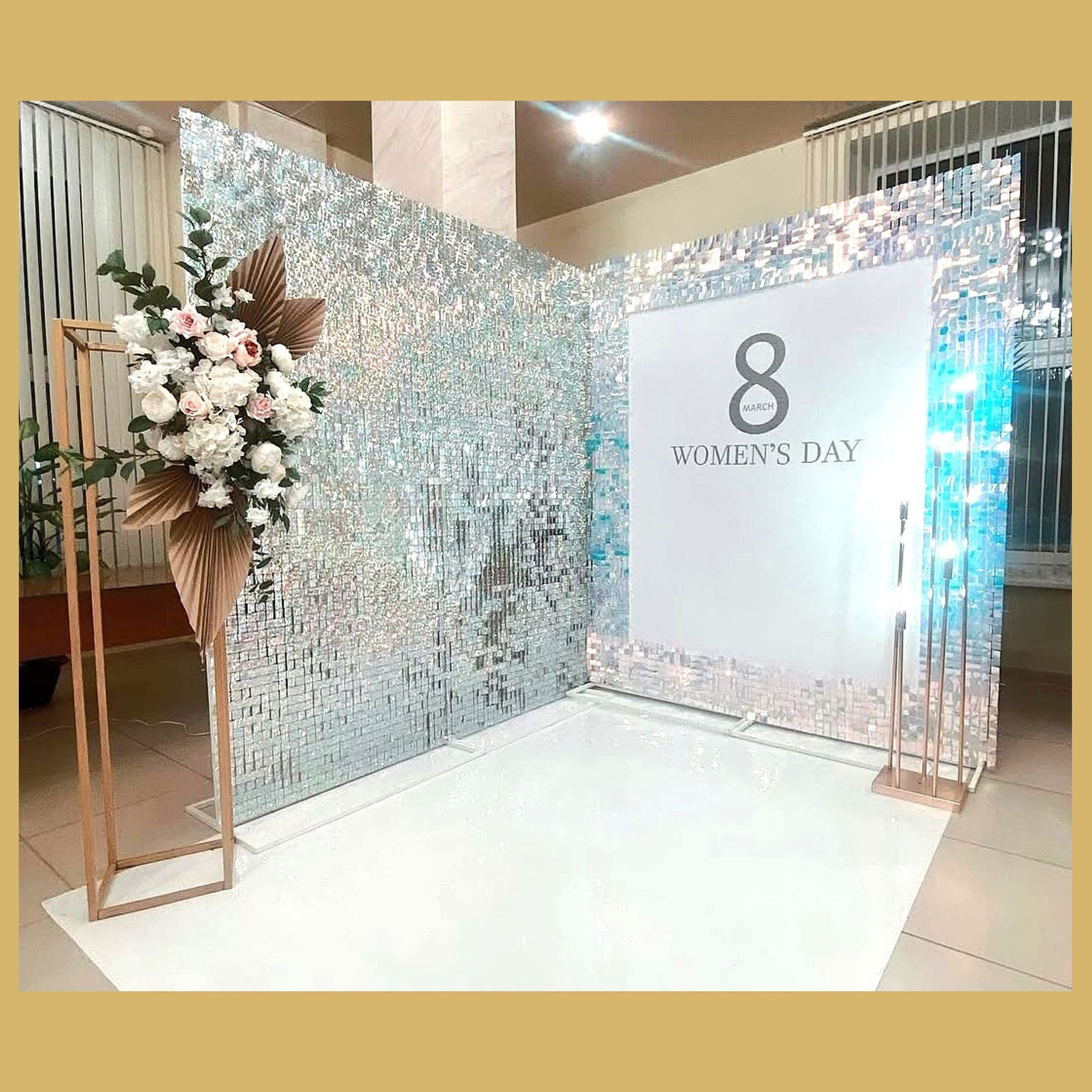 Фотозона 8 марта. Студия праздничного декора