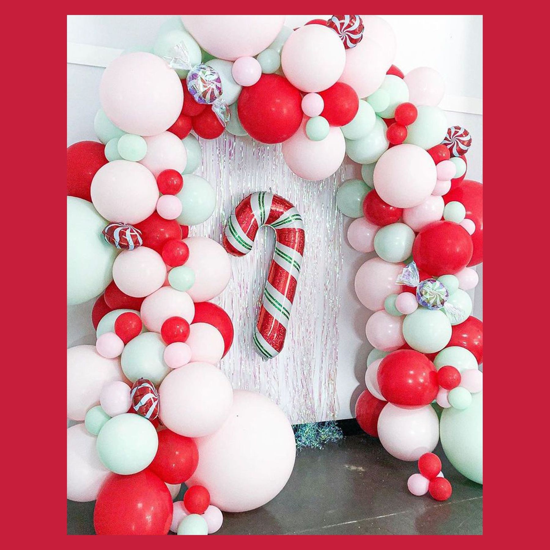 Фотозона новогодняя. Студия праздничного декора