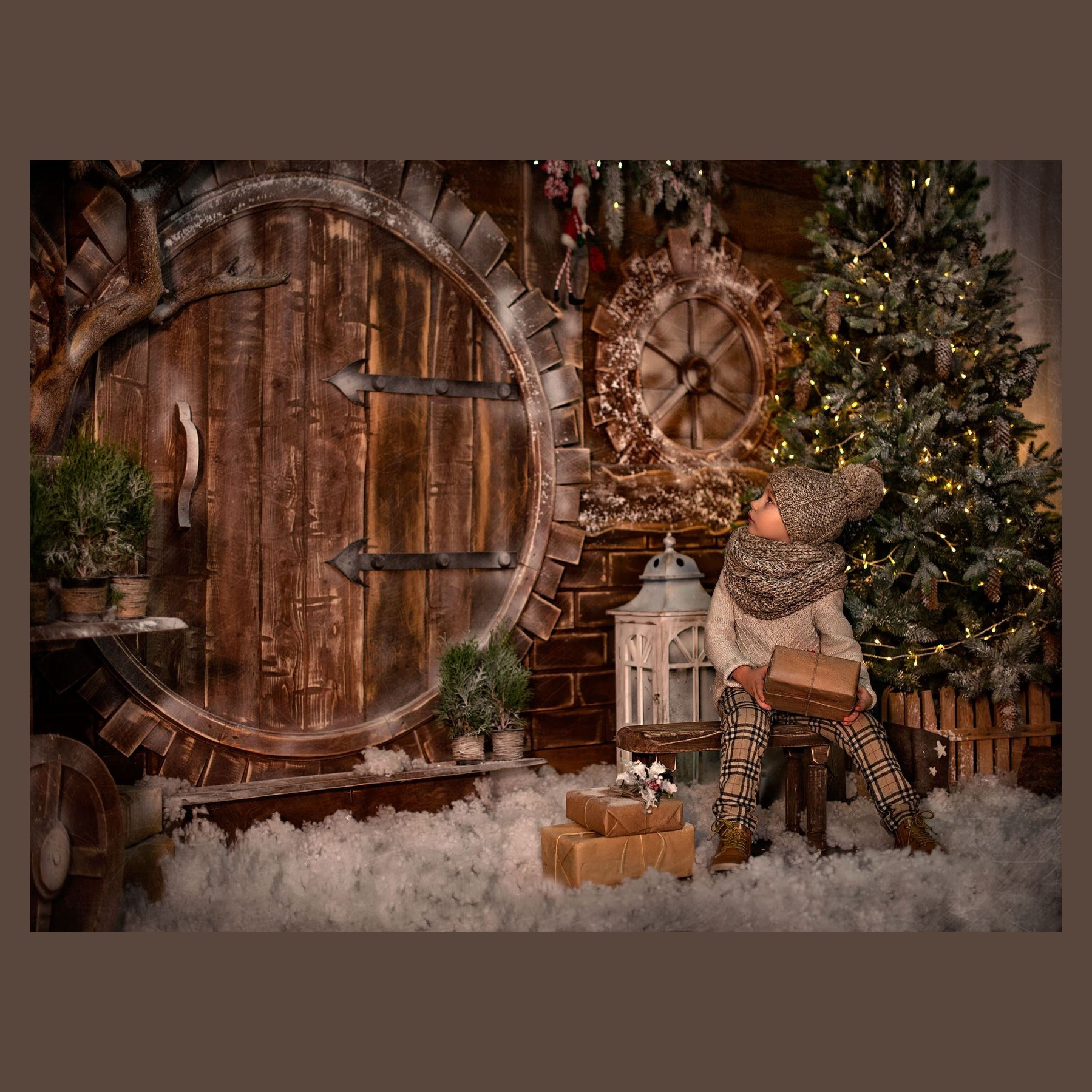 Фотозона новогодняя. Студия праздничного декора