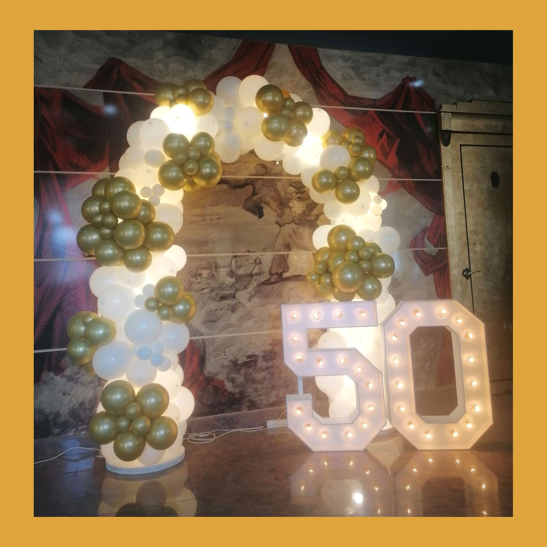 Фотозона с шарами. Студия праздничного декора