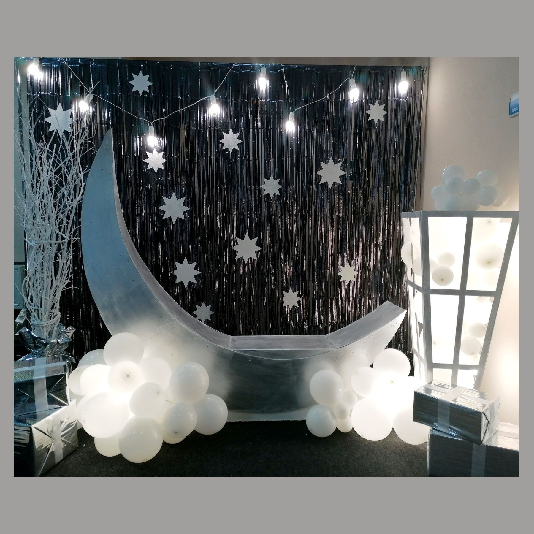 Фотозона новогодняя. Студия праздничного декора