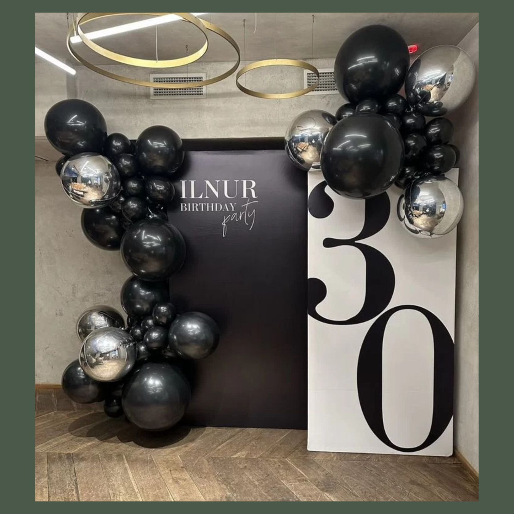 Фотозона для мужчины. Студия праздничного декора