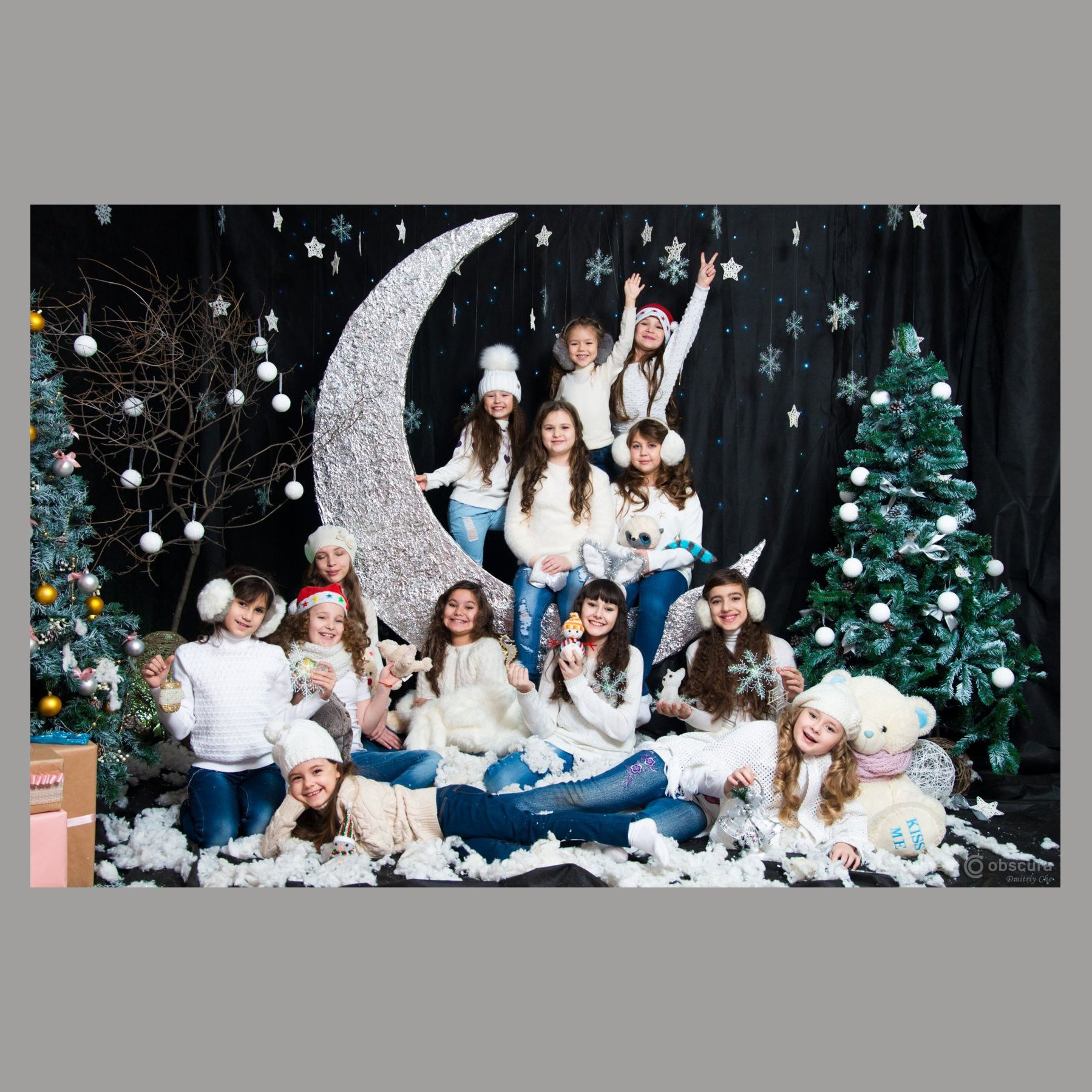 Фотозона новогодняя. Студия праздничного декора
