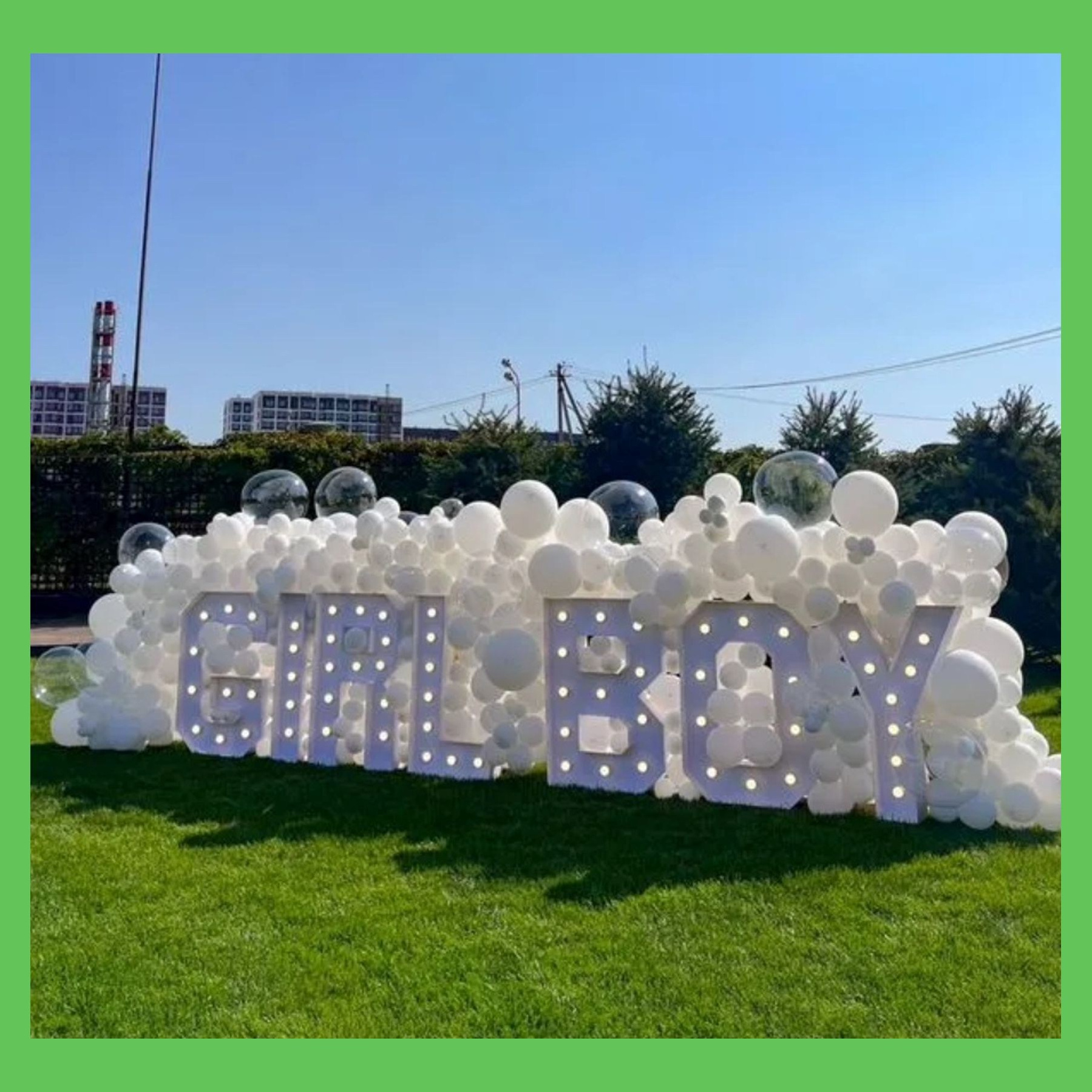 Цифра на день рождения. Студия праздничного декора