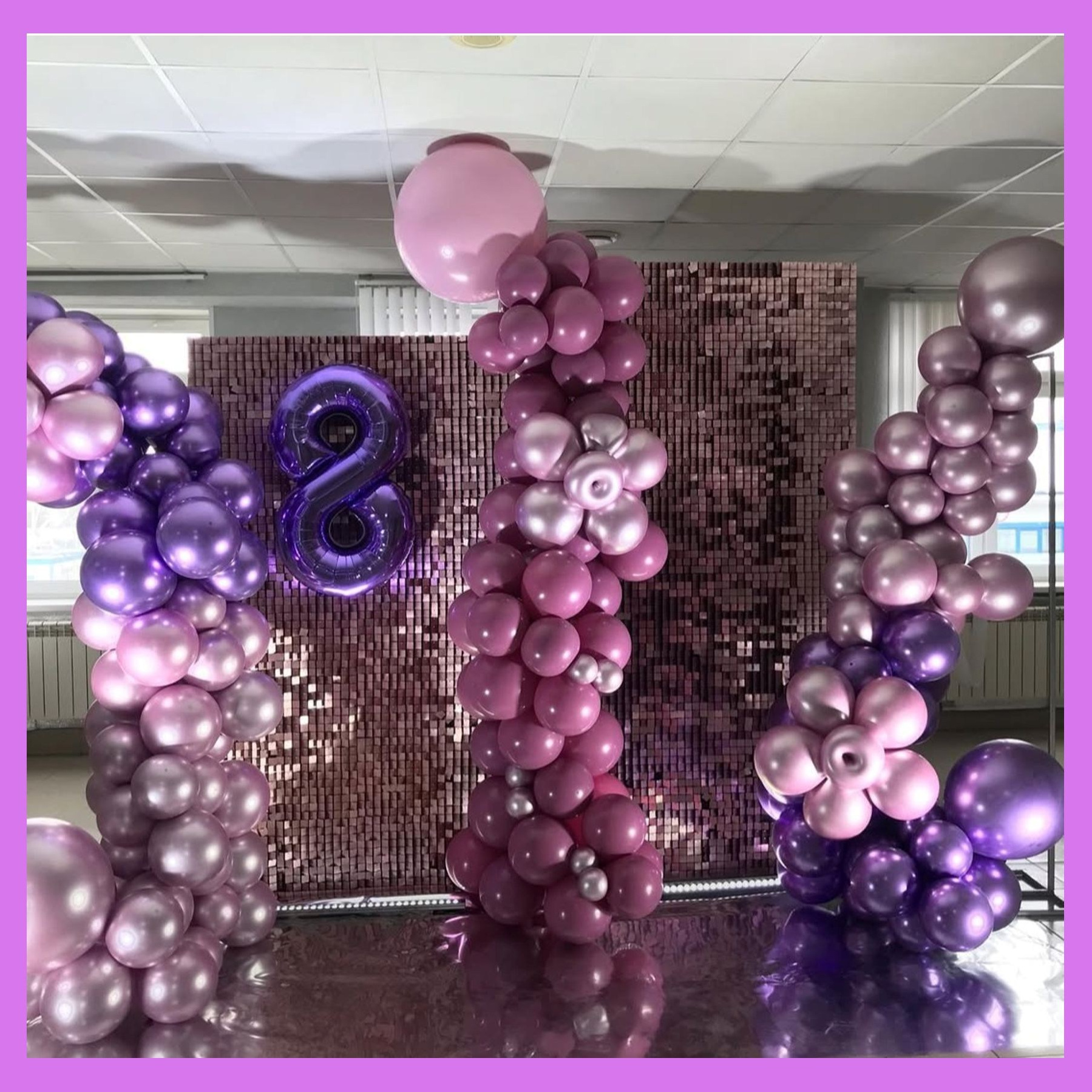 Фотозона 8 марта. Студия праздничного декора