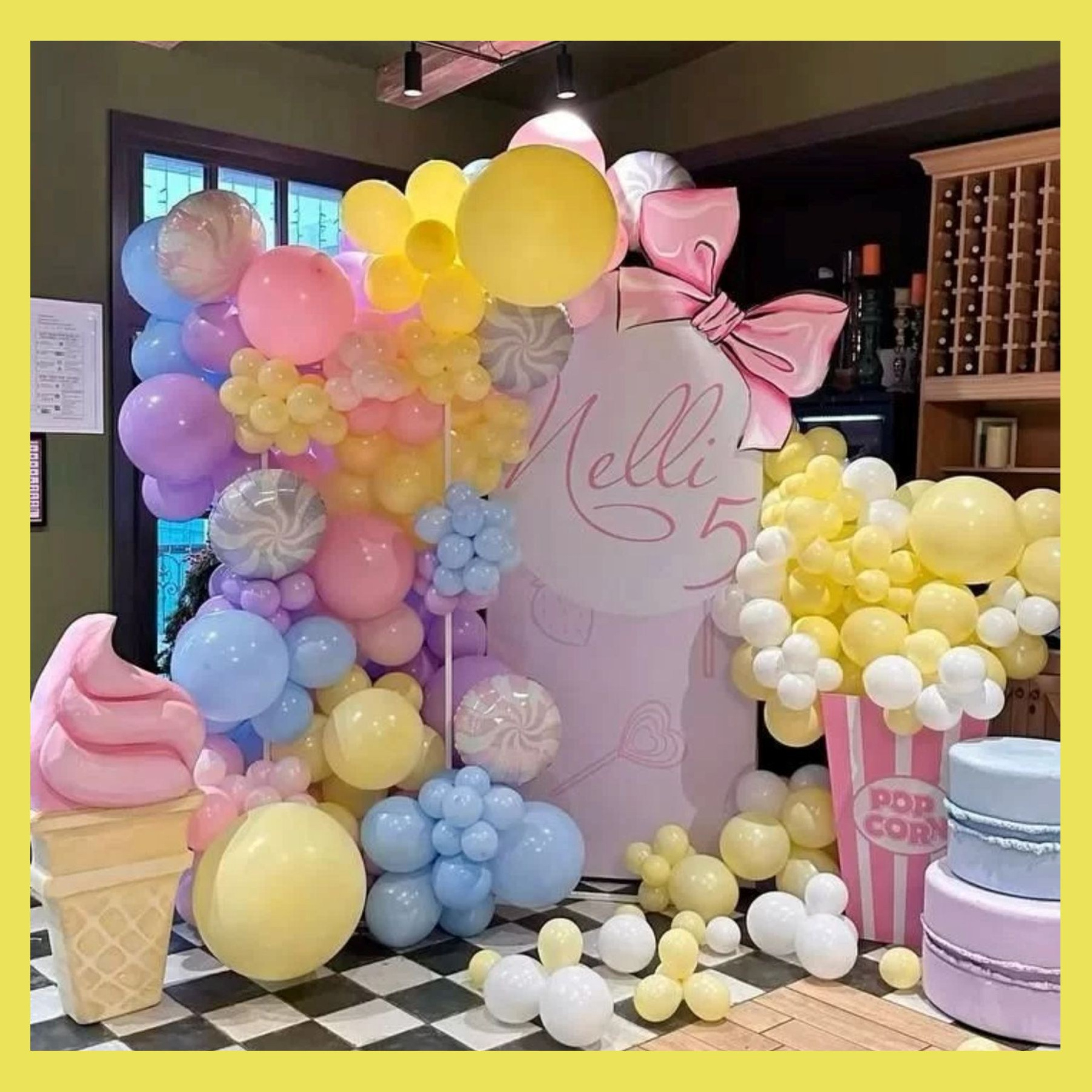 Фотозона Арка Фон. Студия праздничного декора