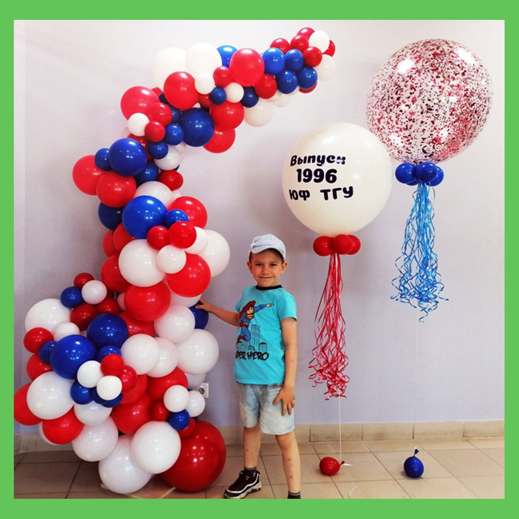 Оформление школьного выпускного. Студия праздничного декора