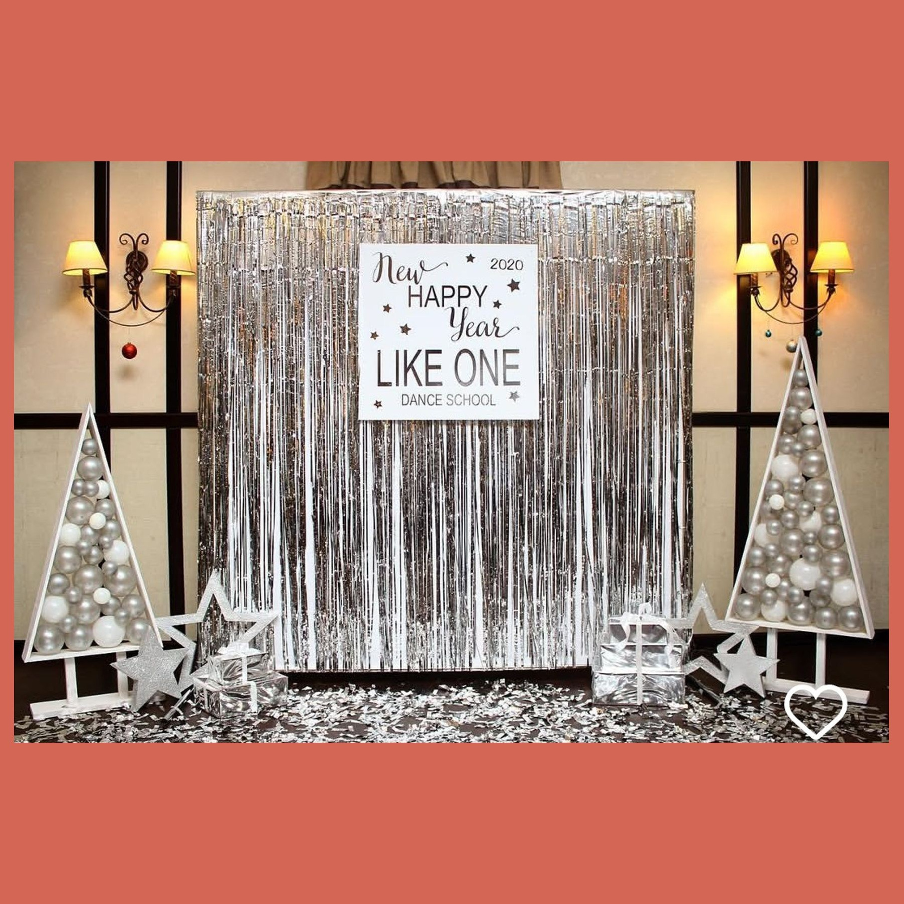 Фотозона новогодняя. Студия праздничного декора