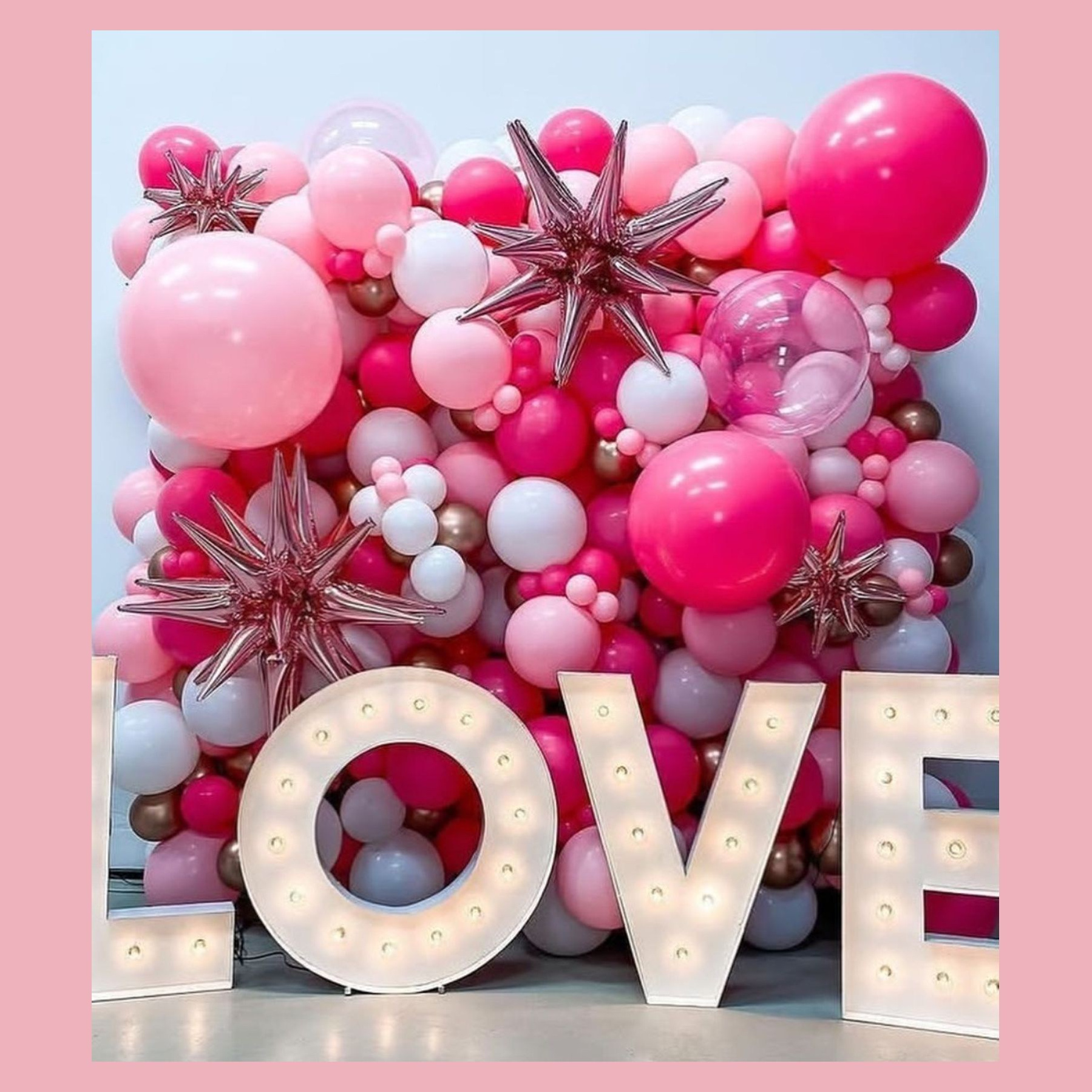 Фотозона 14 февраля. Студия праздничного декора