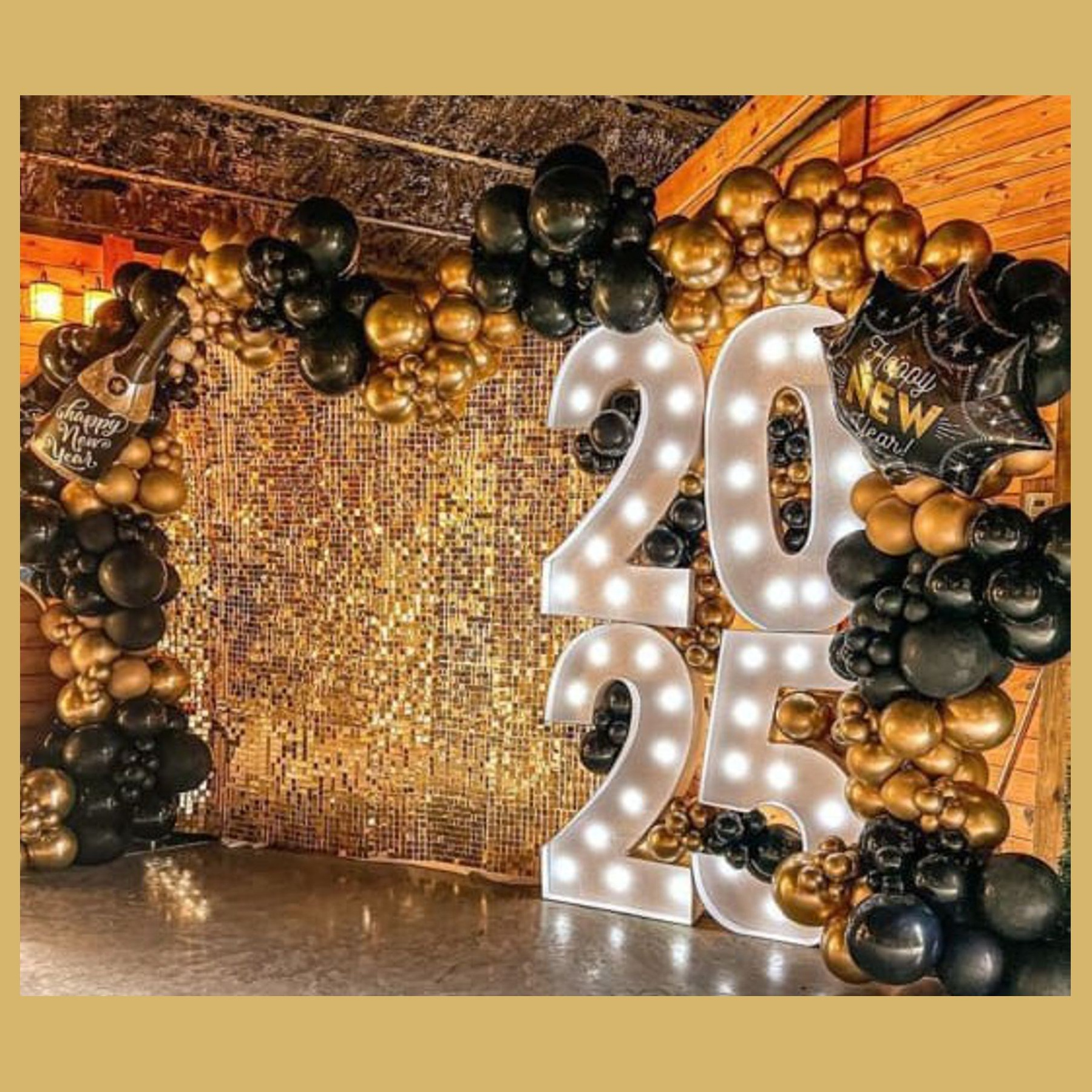 Фотозона новогодняя. Студия праздничного декора