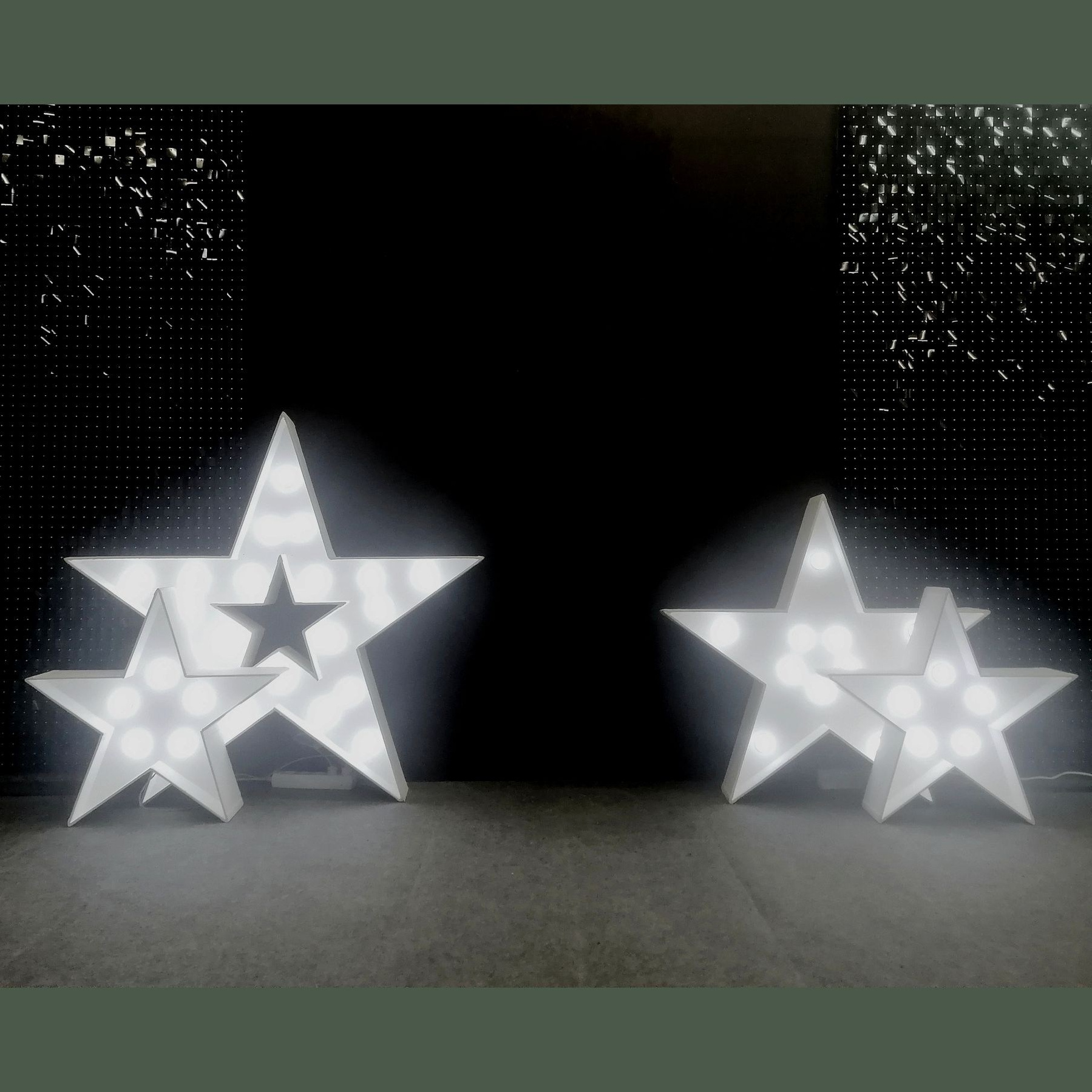 Фотозона новогодняя. Студия праздничного декора