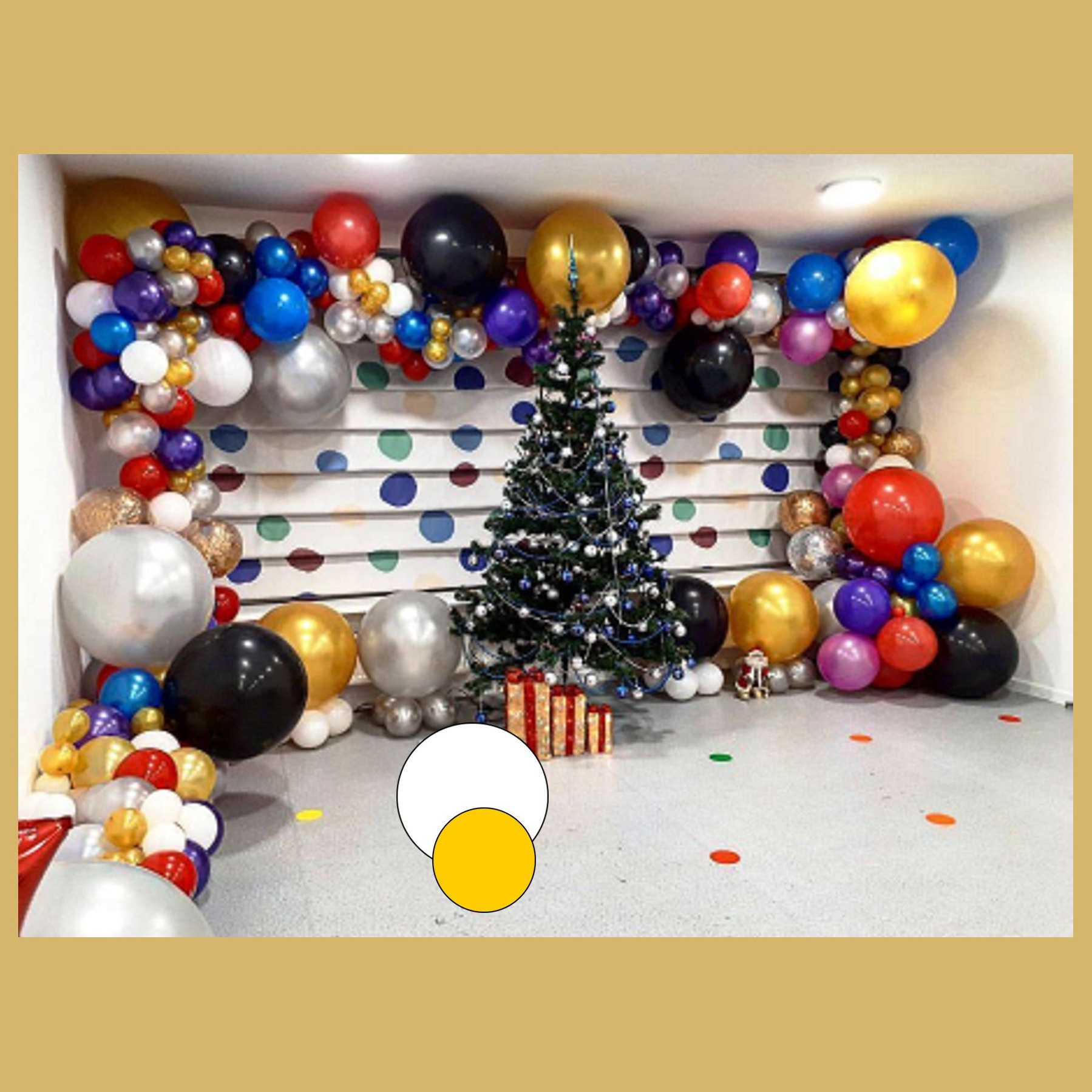 Фотозона новогодняя. Студия праздничного декора