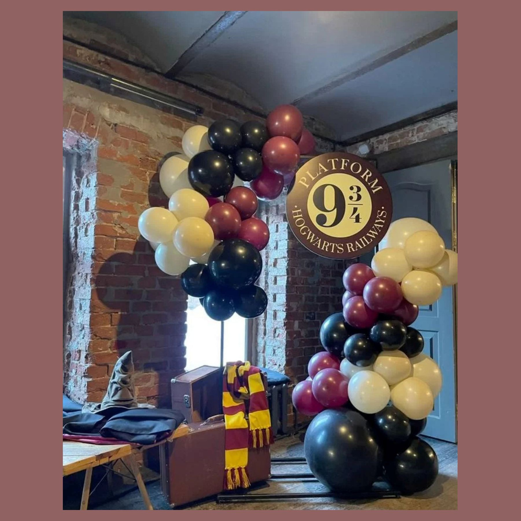 Фотозона Гарри Поттер. Студия праздничного декора