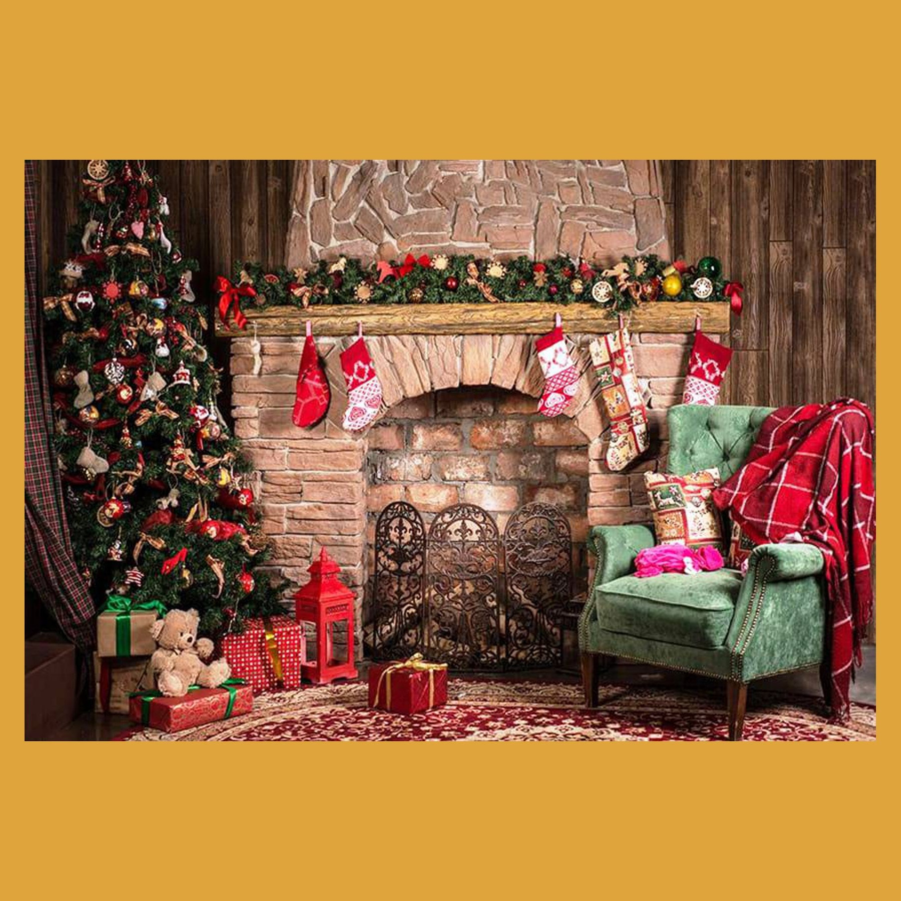 Фотозона новогодняя. Студия праздничного декора