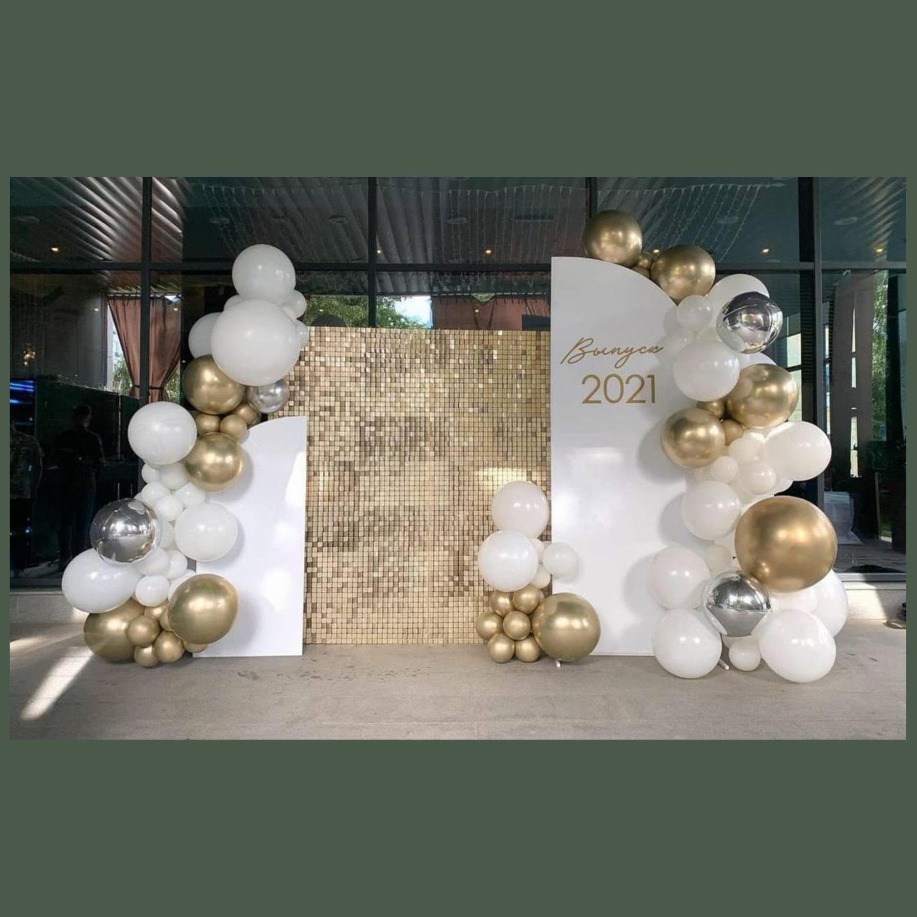 Оформление школьного выпускного. Студия праздничного декора