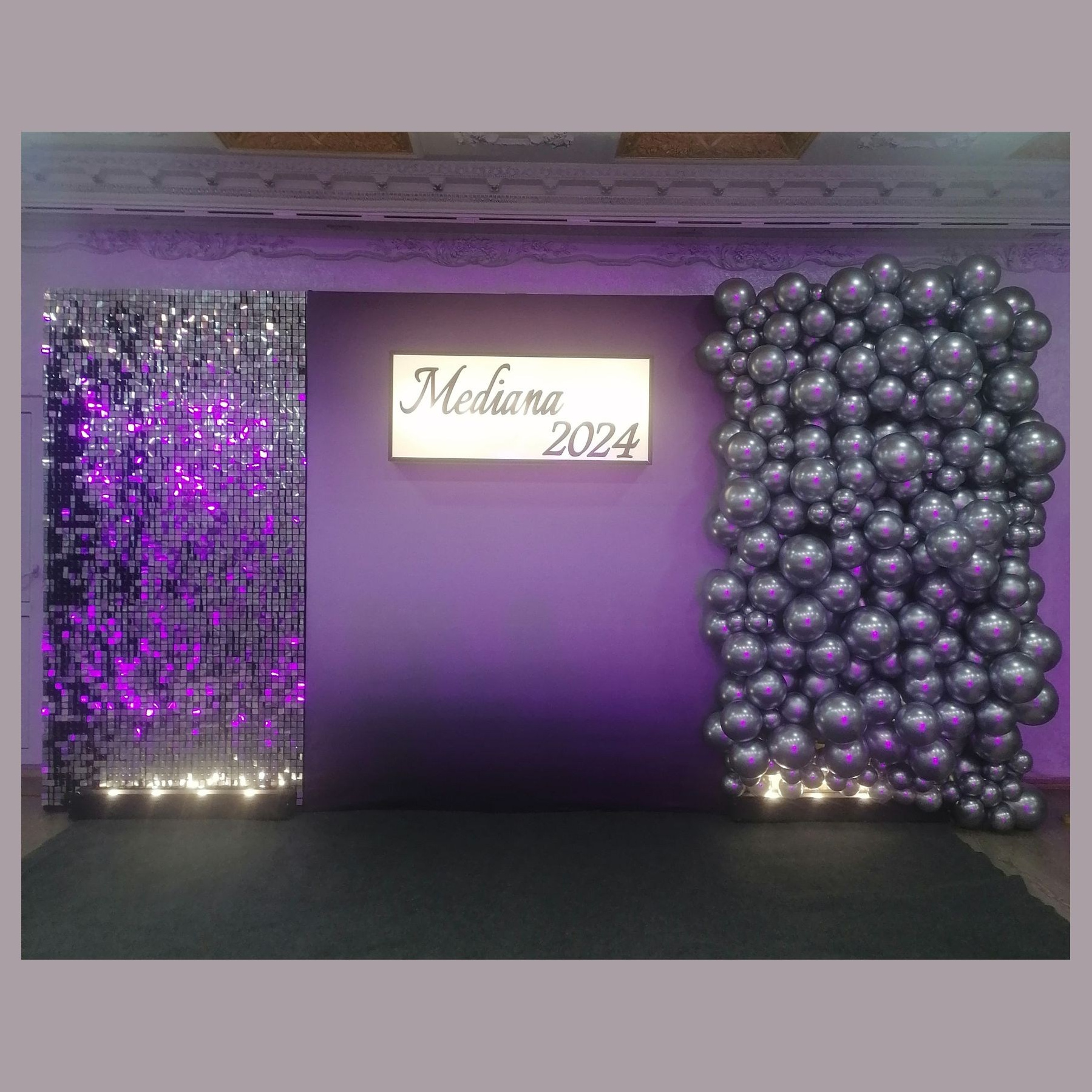 Оформление школьного выпускного. Студия праздничного декора