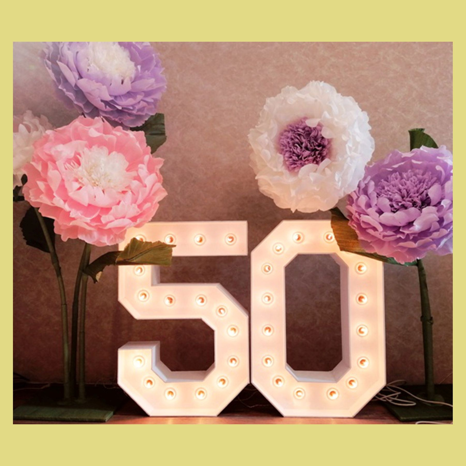 Цифра на день рождения. Студия праздничного декора