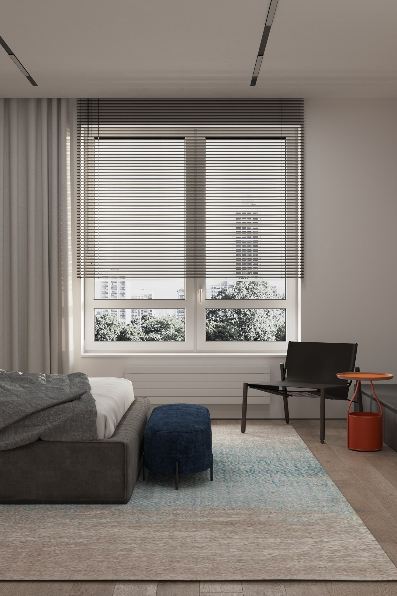 alt="Премиум-дизайн спальни в стиле минимализм "