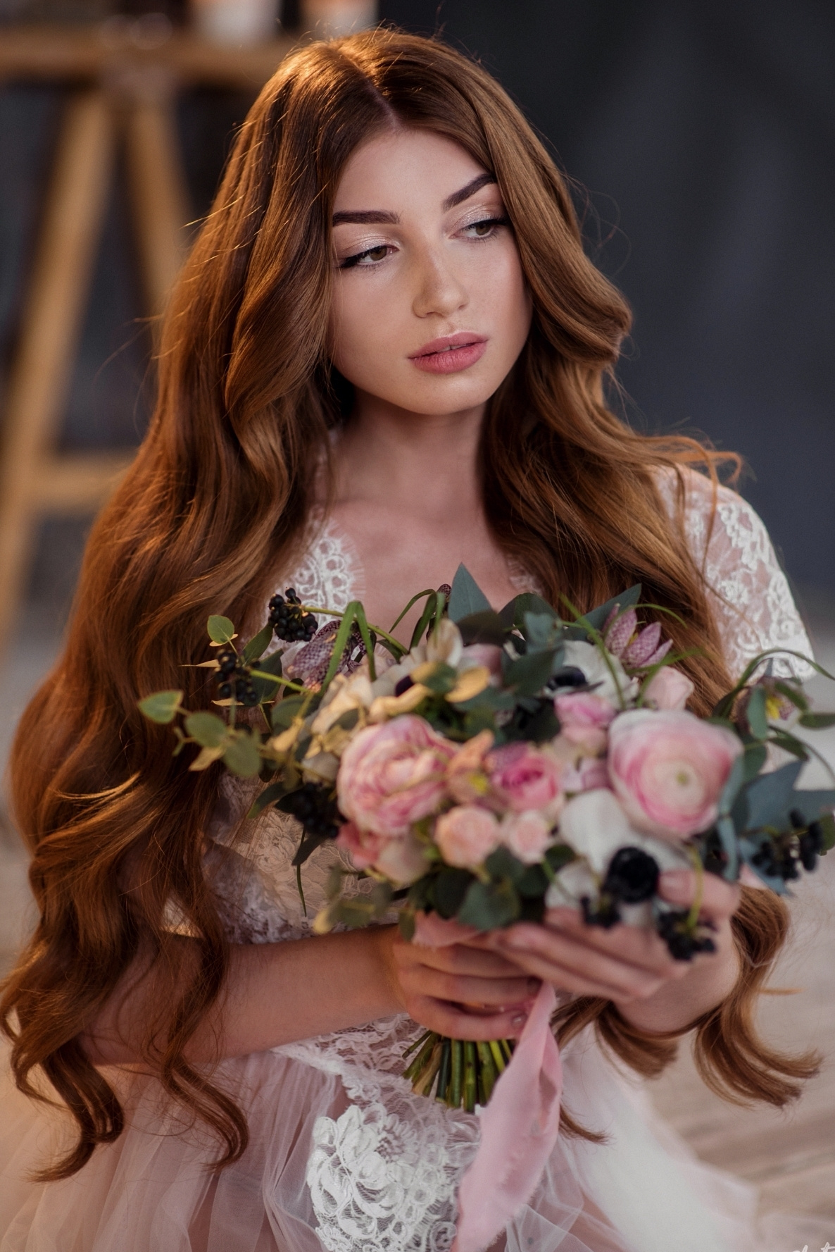 Творческая свадебная фотосессия в люфте в Москве