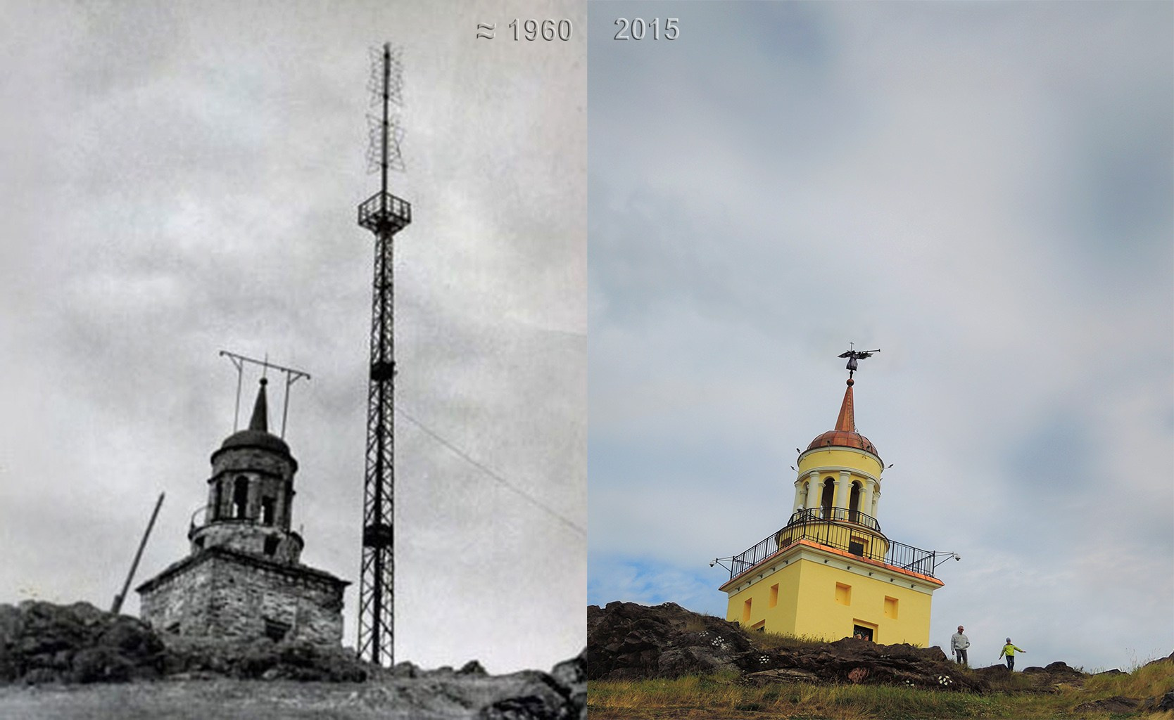 Здание с колоннами на Лисьей горе. Фотограф Рябинин Евгений. Нижний тагил\Екатеринбург