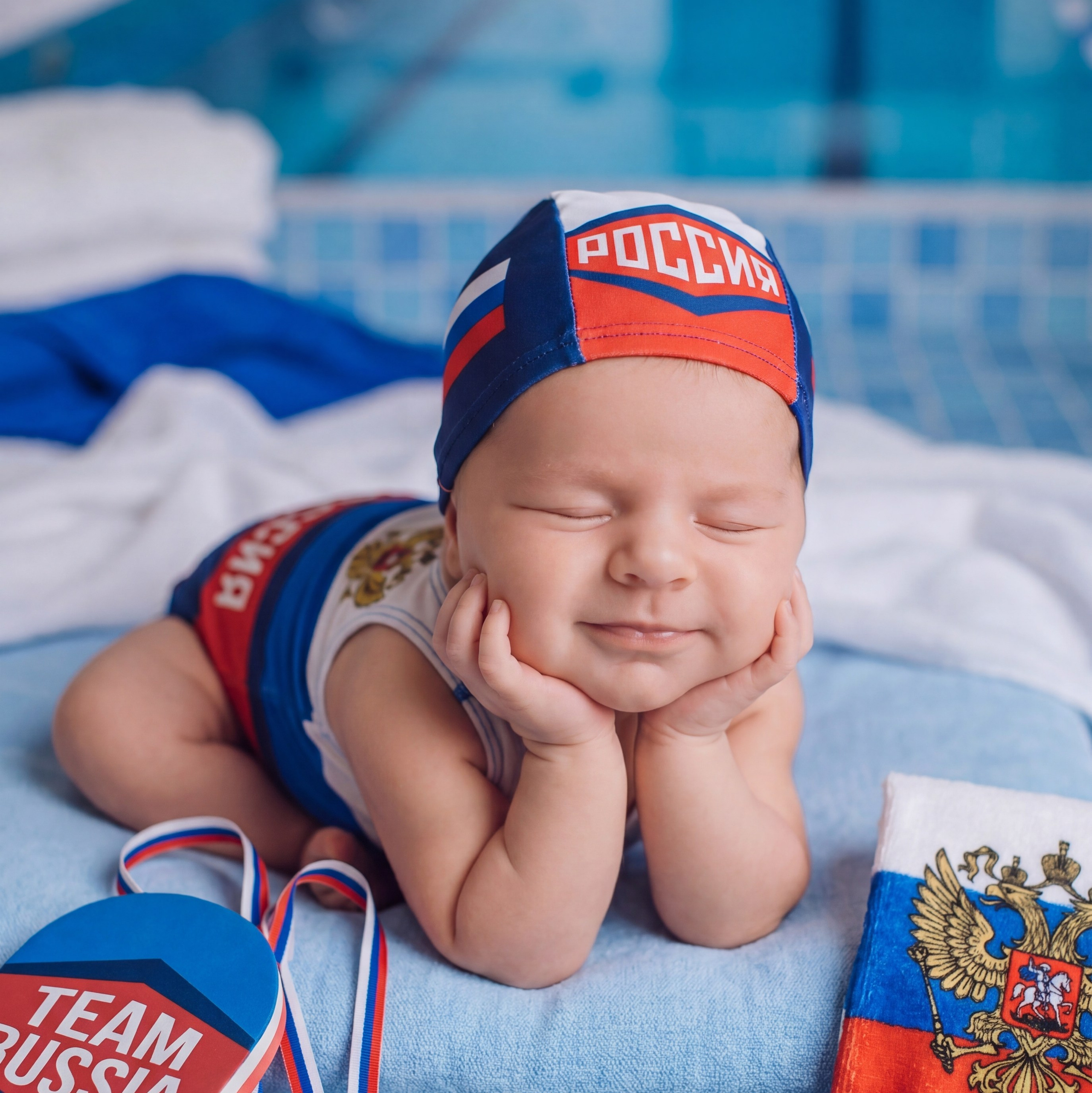 Будущая чемпионка или лесная фея? Как можно объединить спорт и нежность в одной ньюборн-съемке 🥇✨. Фотограф новорожденных (newborn) и семейный фотограф в Старом Осколе | София Степаненко