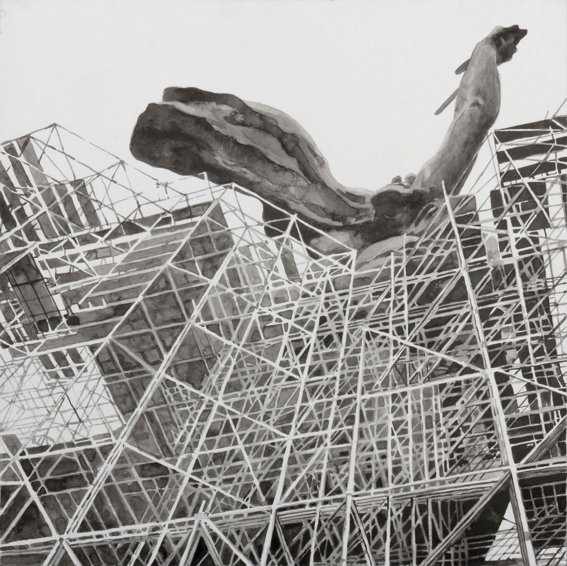 Проект ВРЕМЕННЫЕ КОНСТРУКЦИИ. Ольга Васильева художник в Санкт-Петербурге