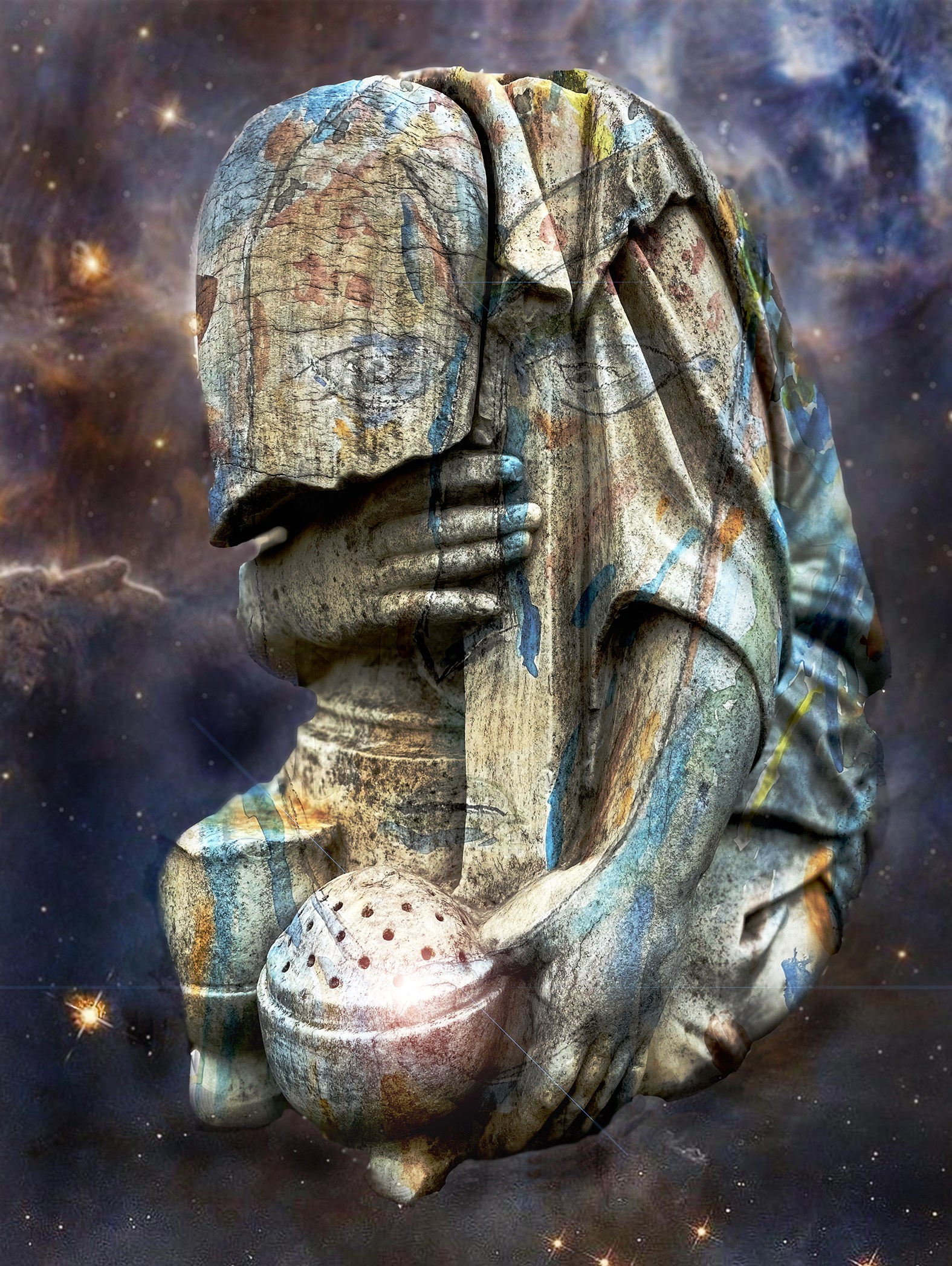 Metaphysics of cosmism. Visual artist, photographer Liana Darenskaya, Moscow