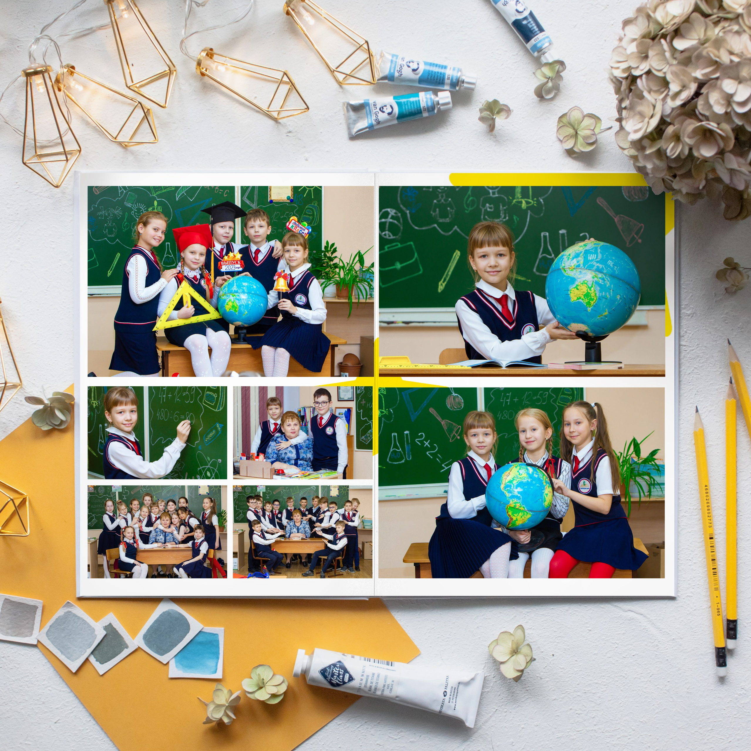 Начальная школа. Выпускные альбомы в Новокузнецке