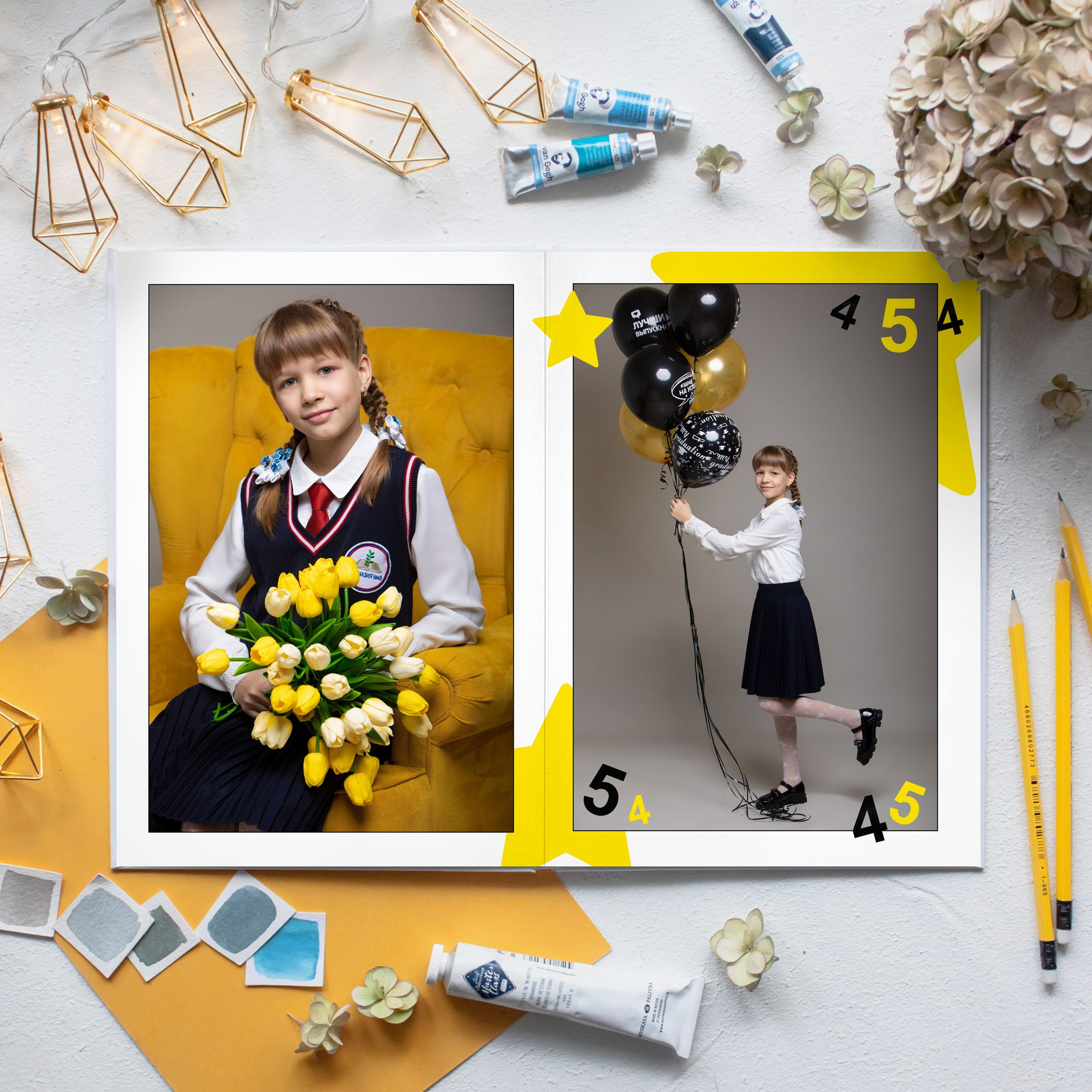 Начальная школа. Выпускные альбомы в Новокузнецке