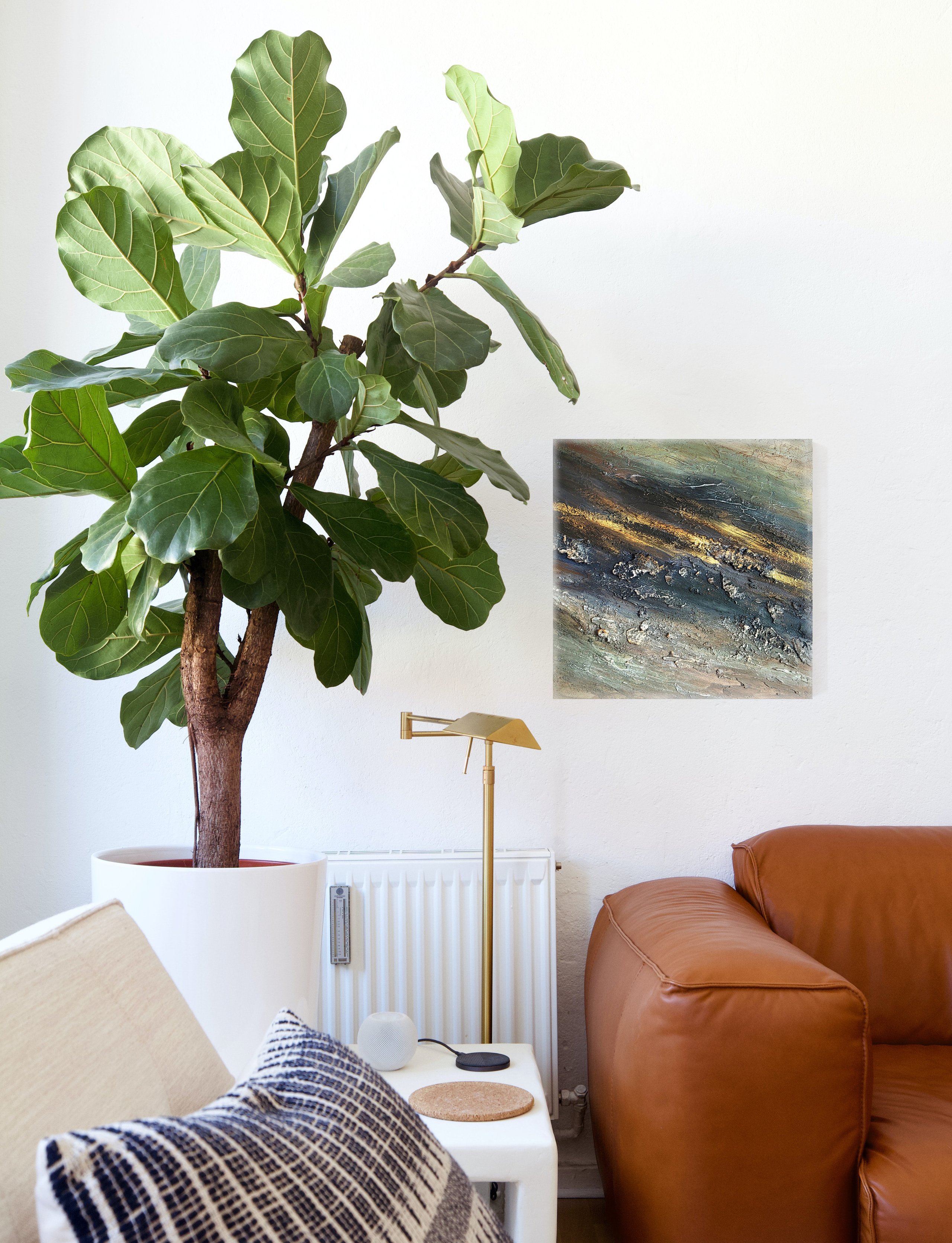 Abstraktion 2. Strukturierte Gemälde für den Innenraum