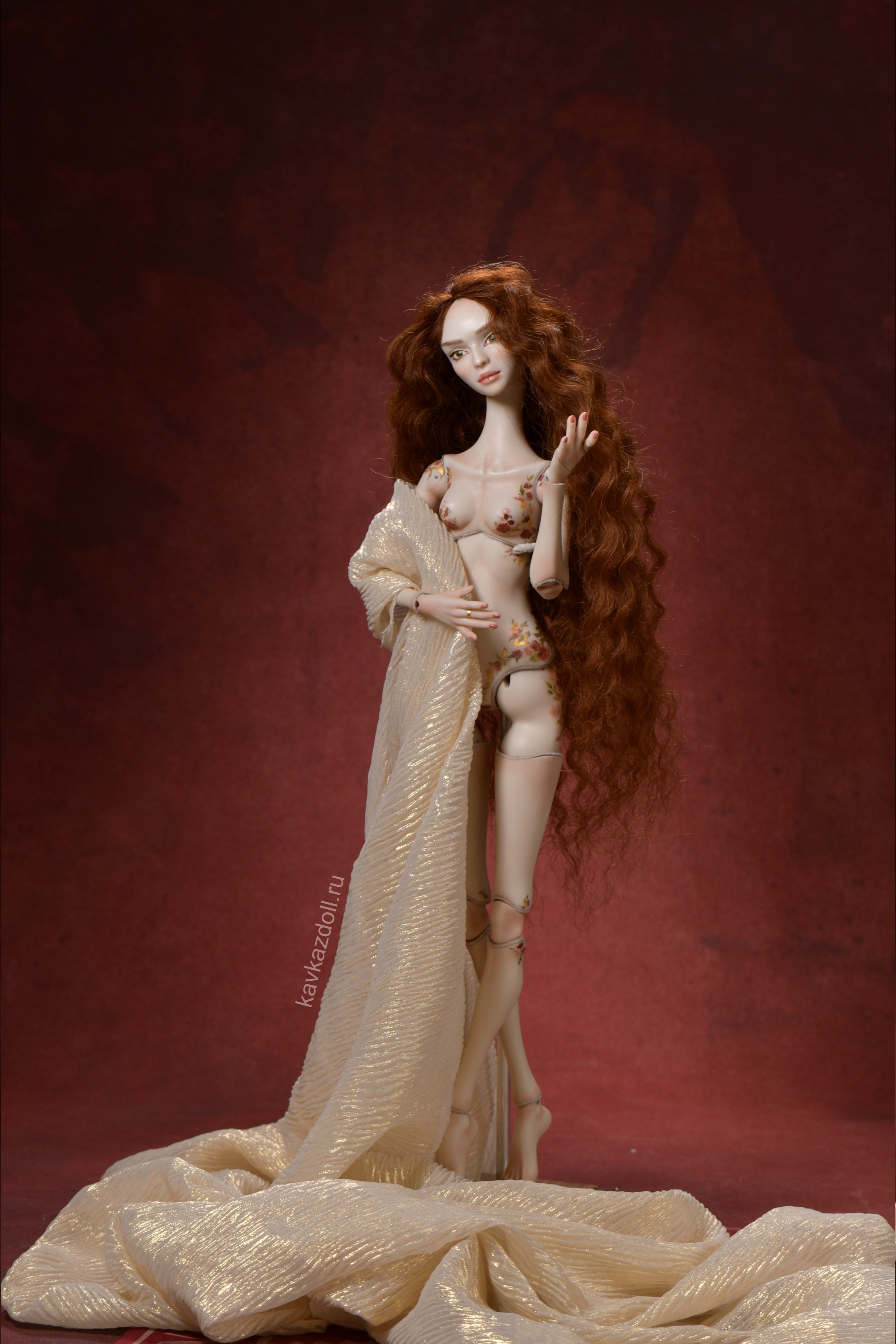 Зара. Caucasian dolls by Fatima Guzhova