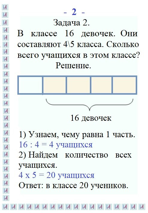 Задачи на нахождение числа по его части. Matryoshka64