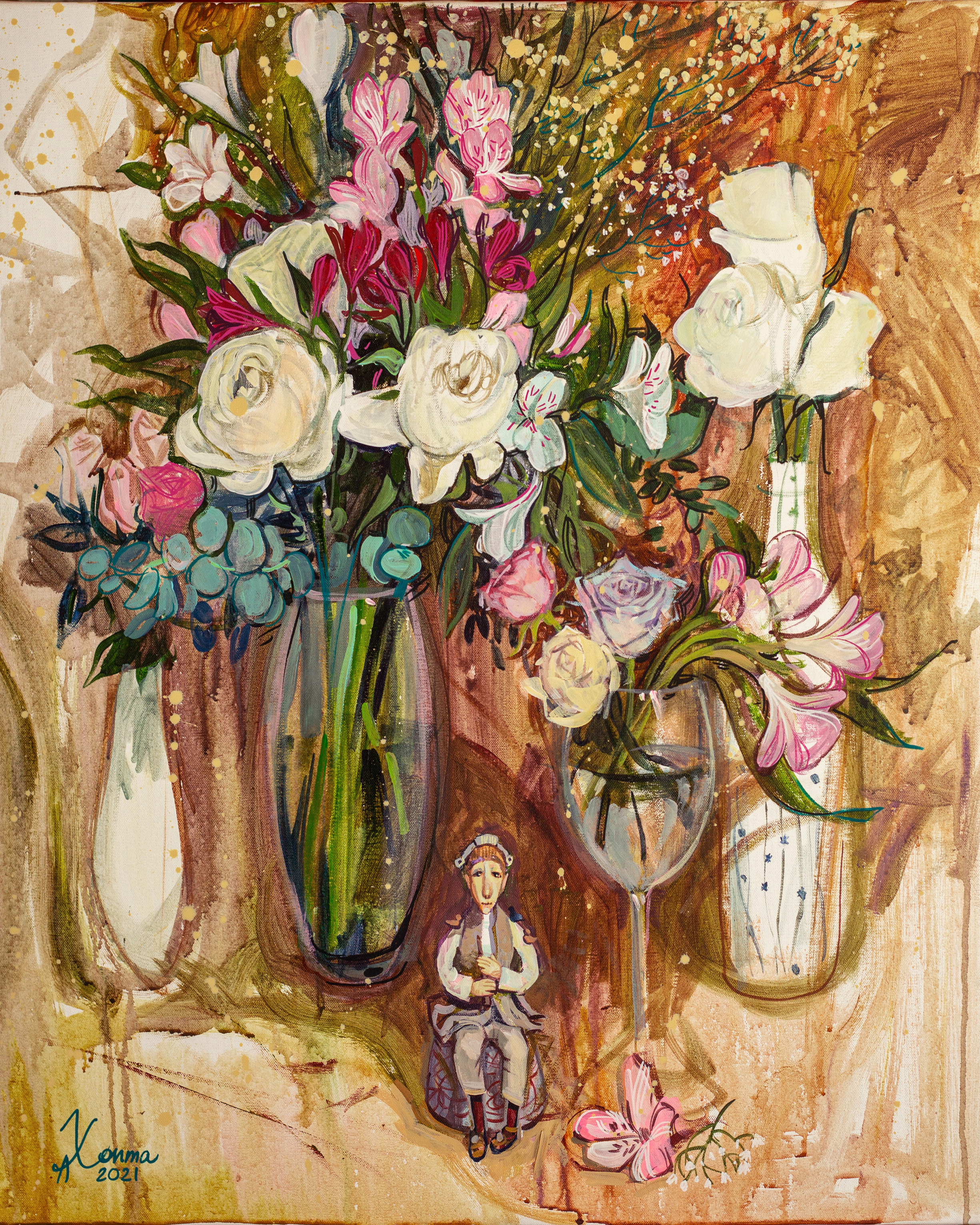 ЖИВОПИСЬ ЦЕНЫ. Artist Anna Khopta. Oil and Acrylic Paintings. Moscow