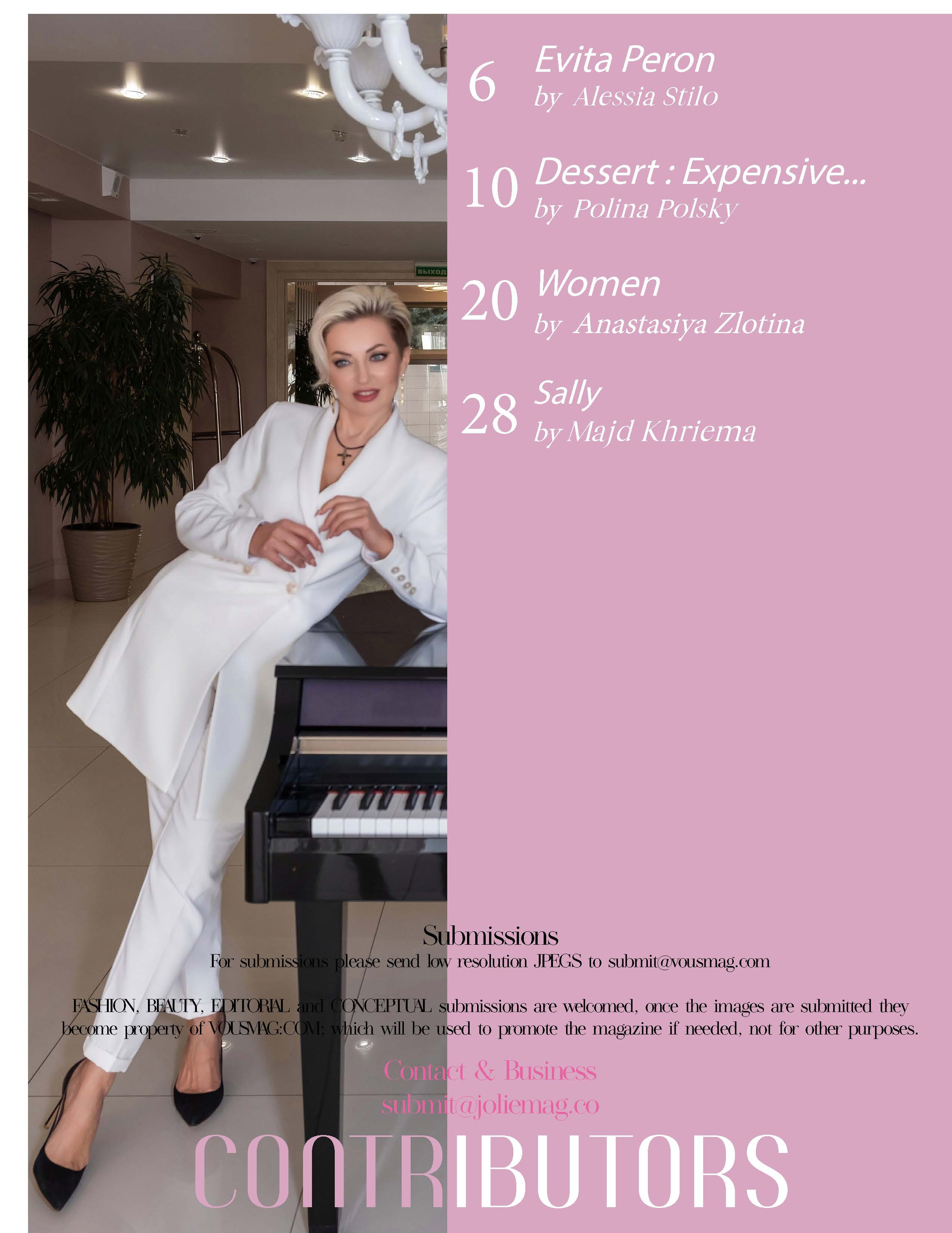 2023 г-апрель-JOLIE magazine (Rome, Italy). Zlotinafoto