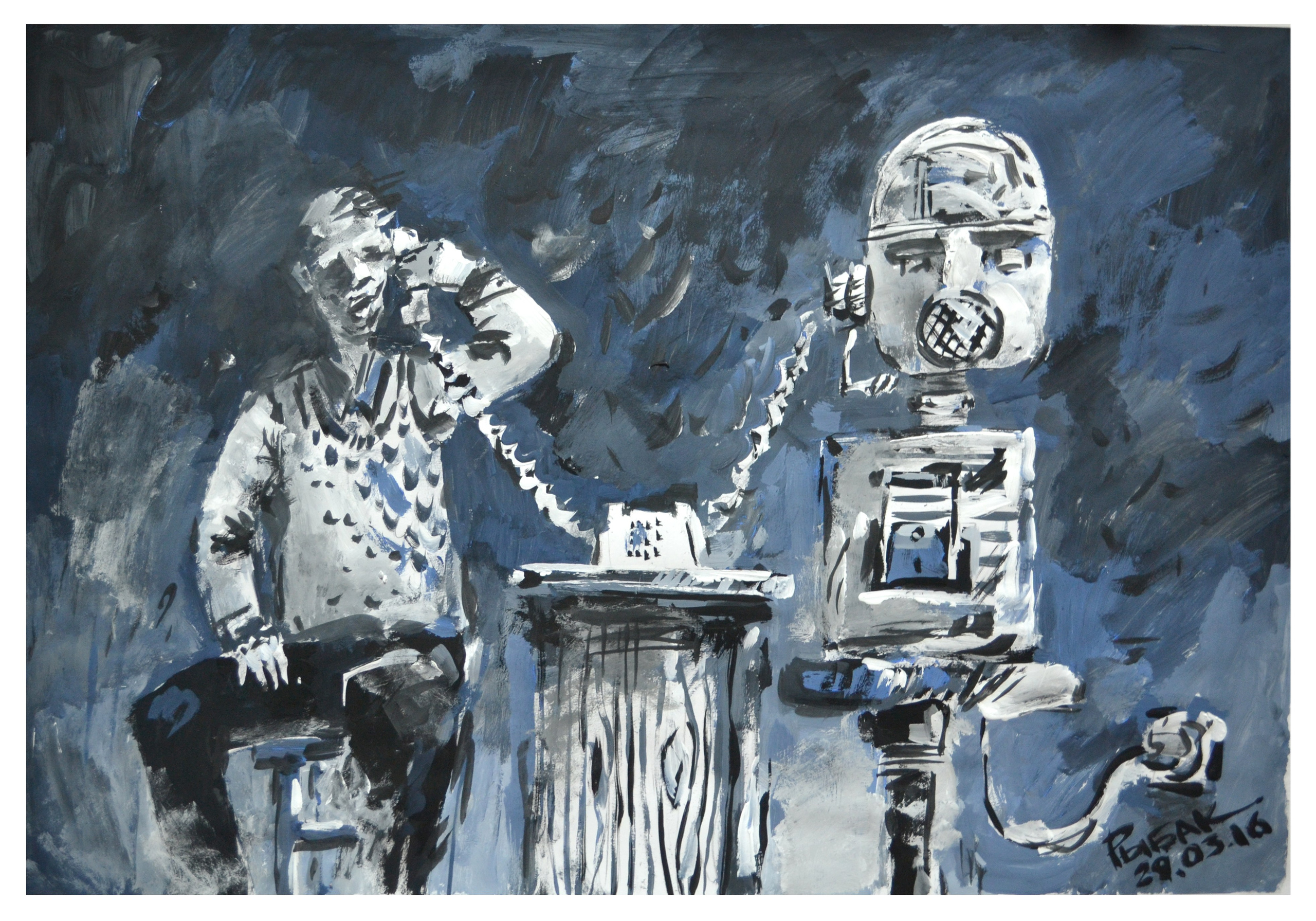 Графика 2016. Художник Рыбак Николай