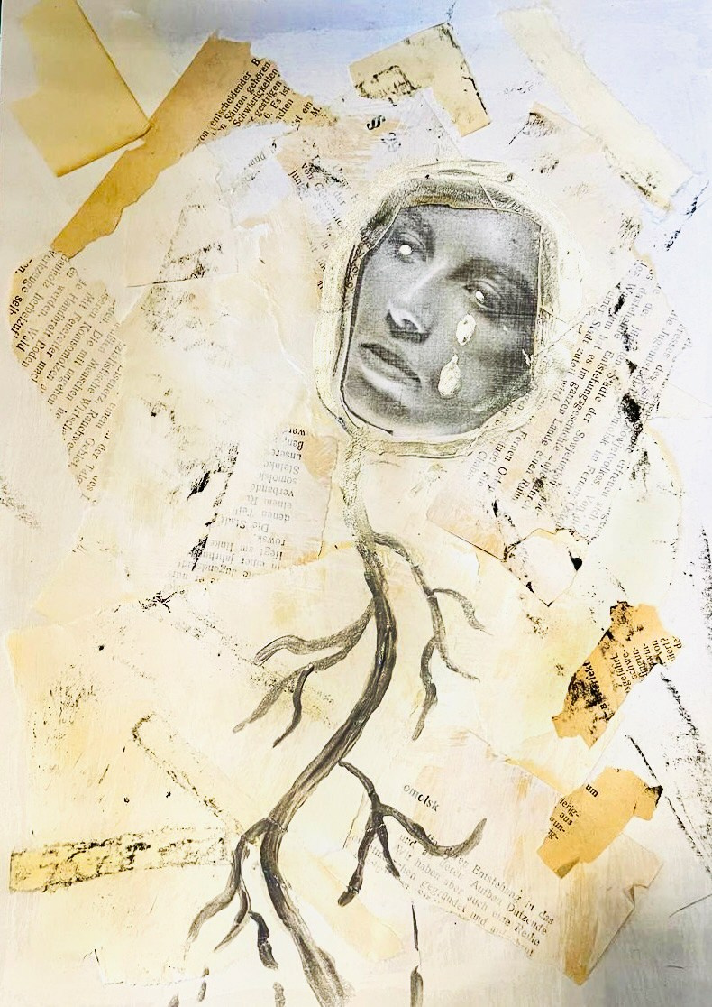 Коллажи. Визуальный художник Лиана Даренская, Москва