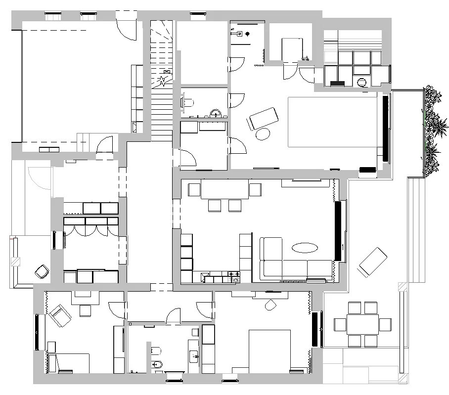 Дизайн интерьера большого дома в Самарской области. Студия дизайна интерьера «Строчка» | Москва, Санкт-Петербург, Самара, Казань, Тольятти, Ульяновск и другие города России