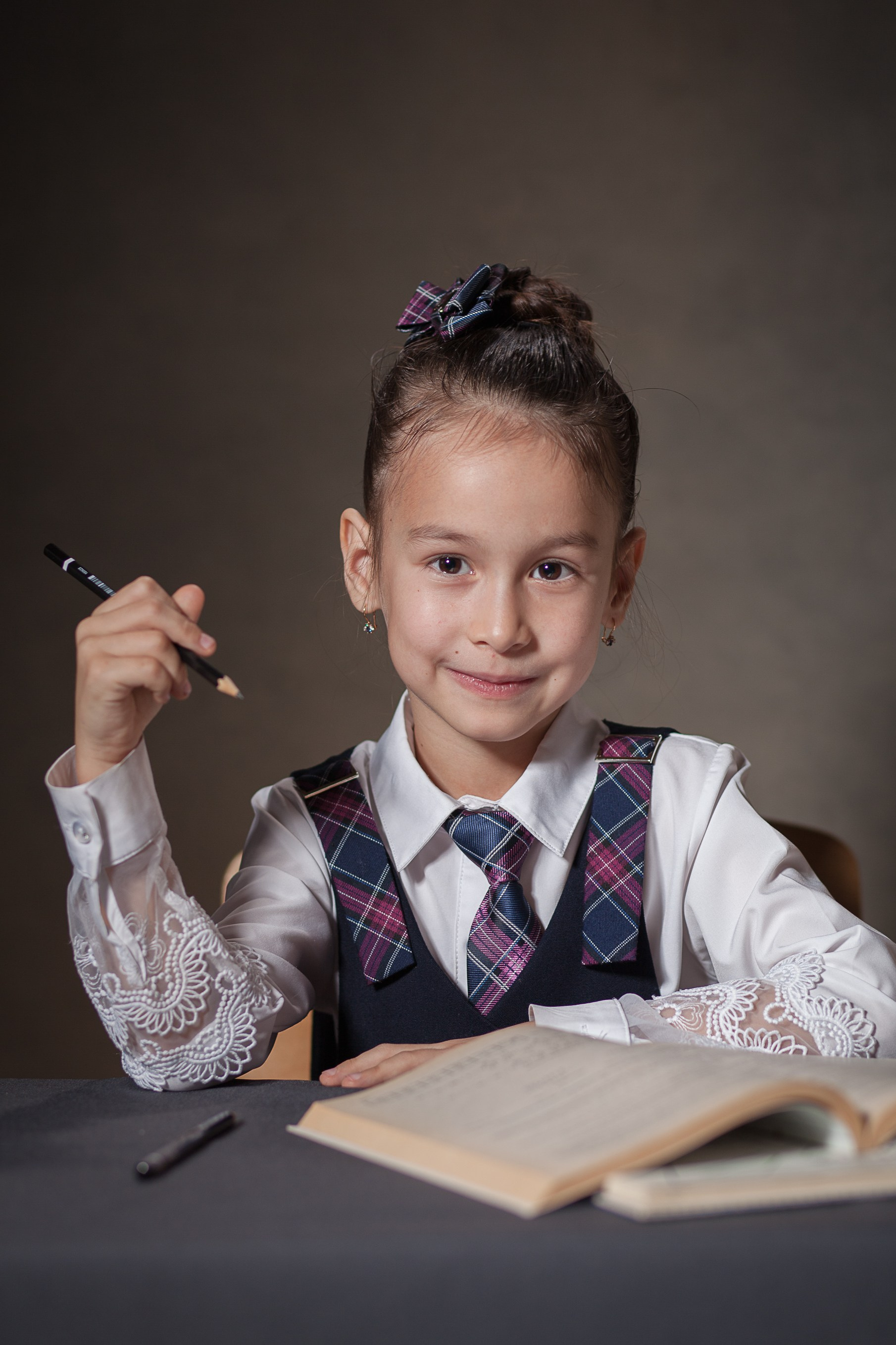 Школьный портрет. Фотограф Бызов Павел