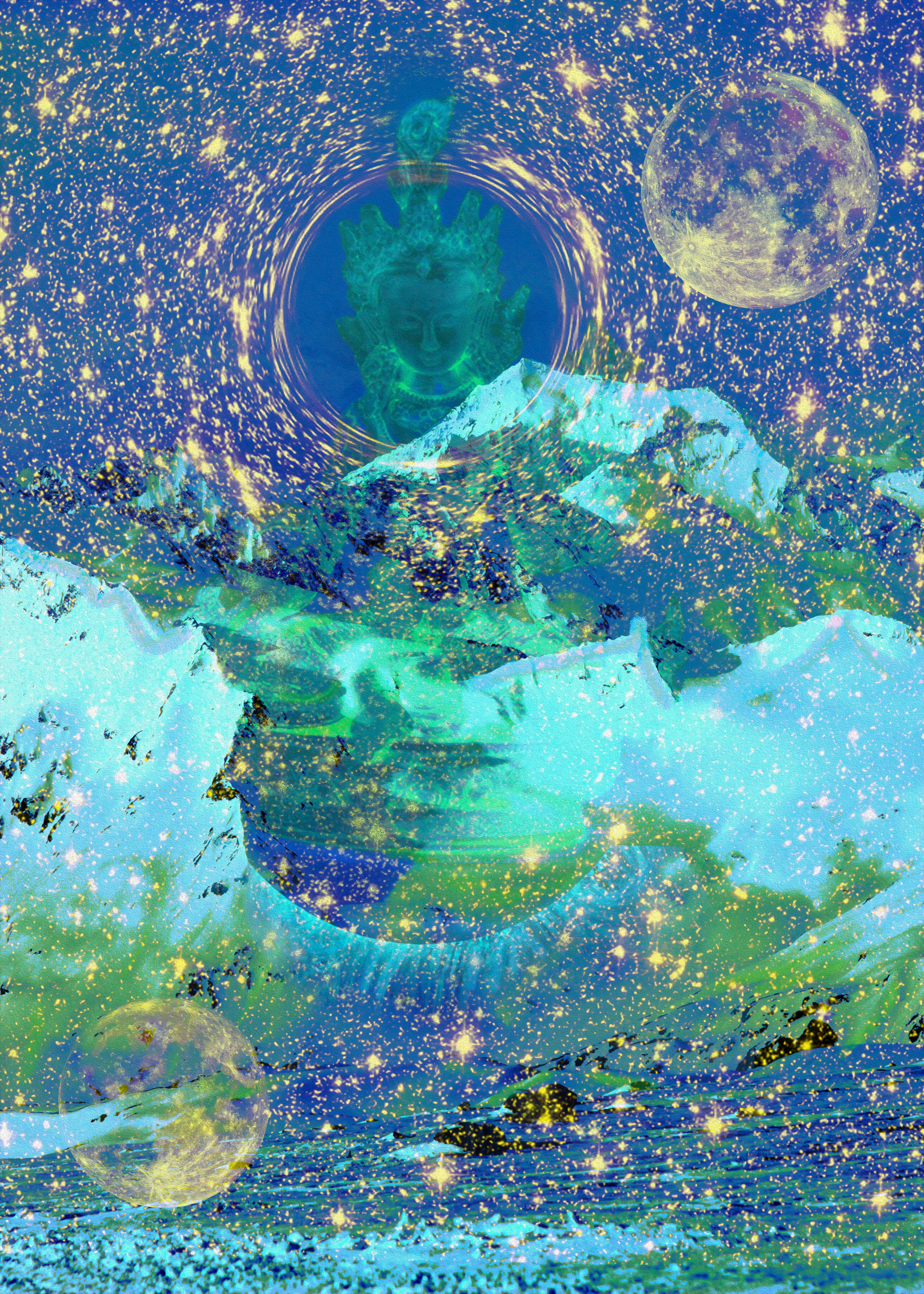 Metaphysics of cosmism. Visual artist, photographer Liana Darenskaya, Moscow