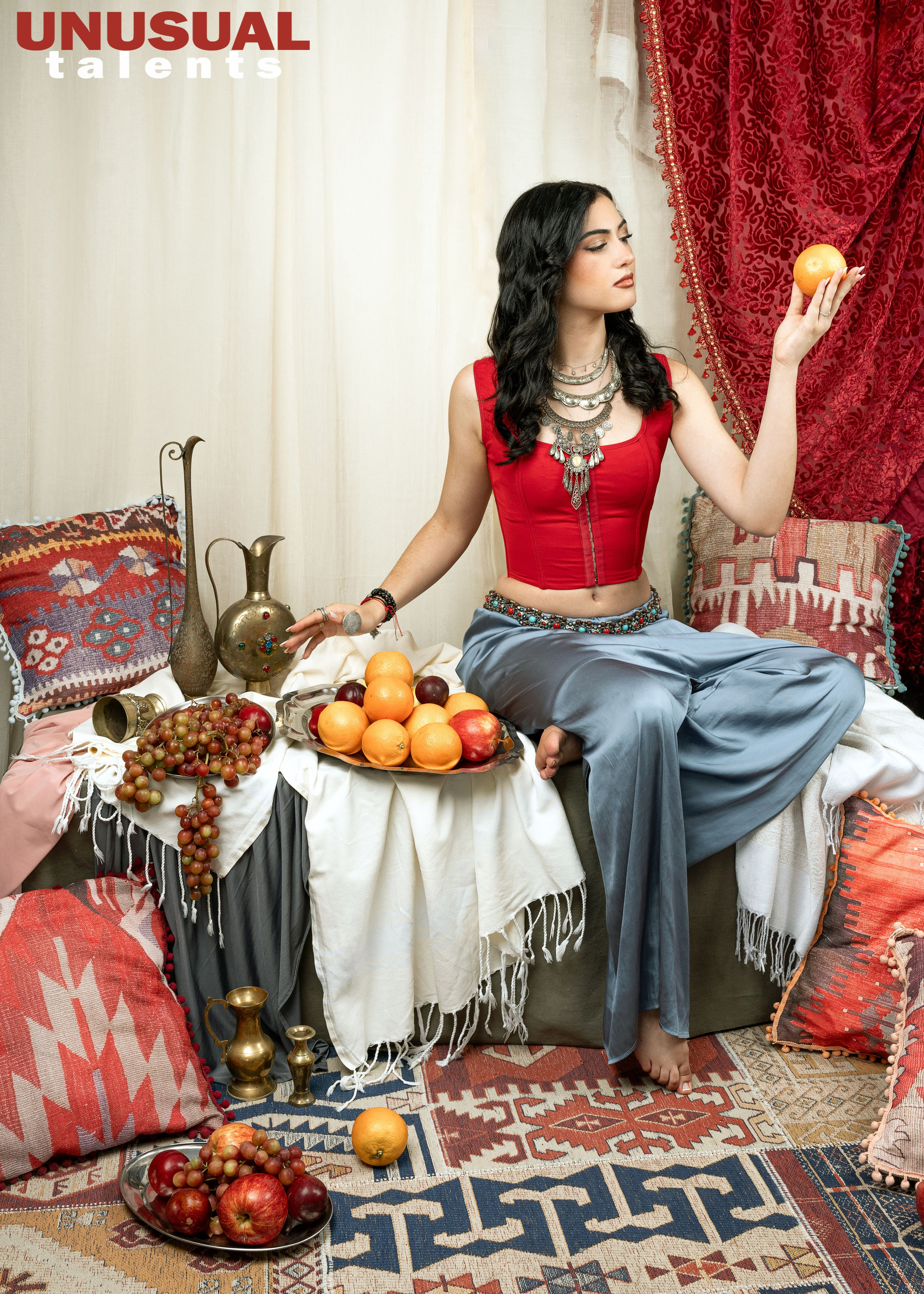 Diana Trillo. UNUSUAL TALENT magazine