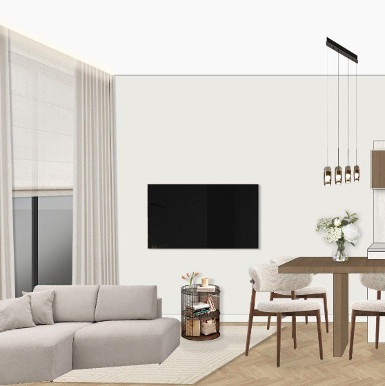 //квартира 47 м². Студия дизайна интерьера ESLI.BURO