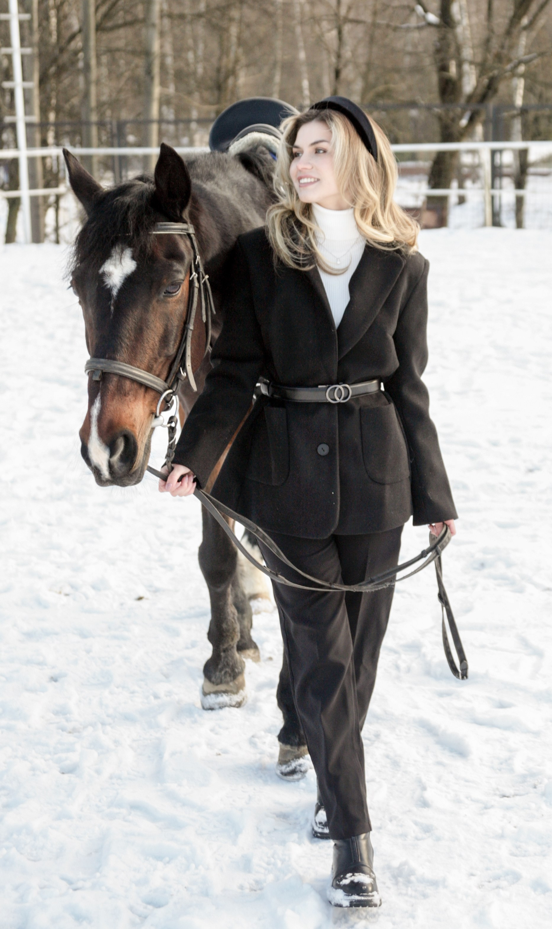 Фотограф с лошадьми в Москве