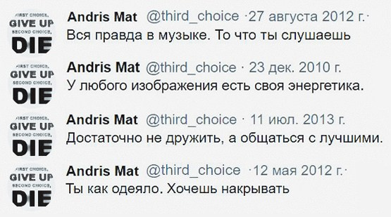 Twitter. ХРОНИКИ ХРОНОСА