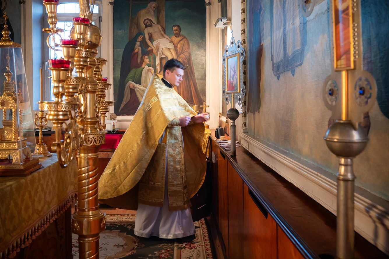 СЪЕМКИ — 2024. Антон и Татьяна Денисенко — В храме