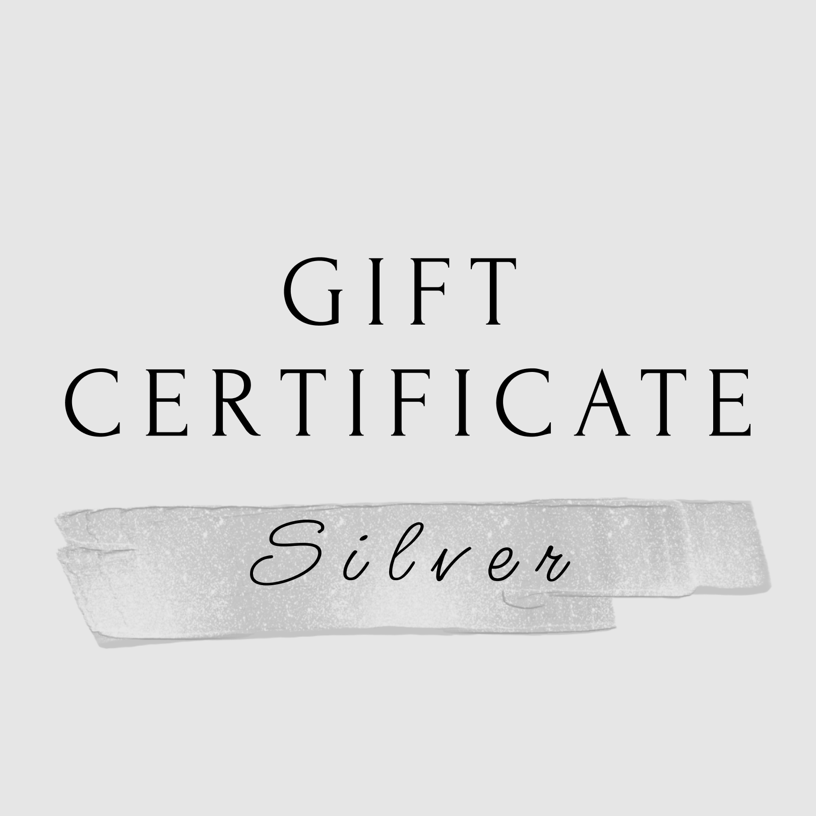 GIFT CERTIFICATE