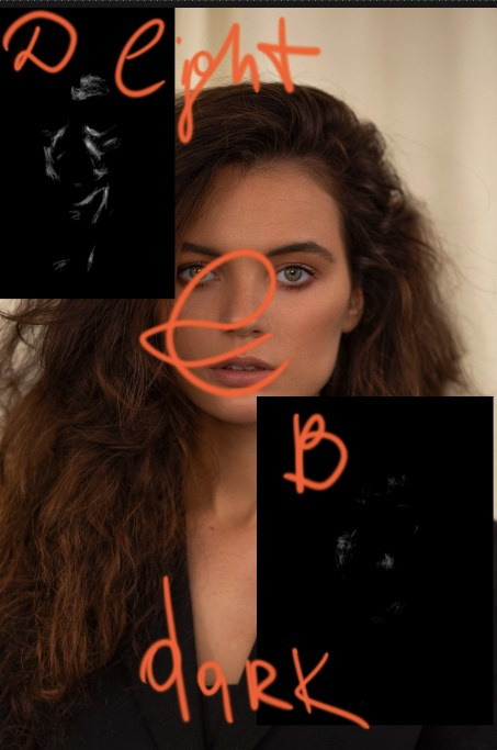 Retouching Training/Headshot Retouching Algorithm. AI Photo Retoucher and Image Restorer Zhanna Ognivo