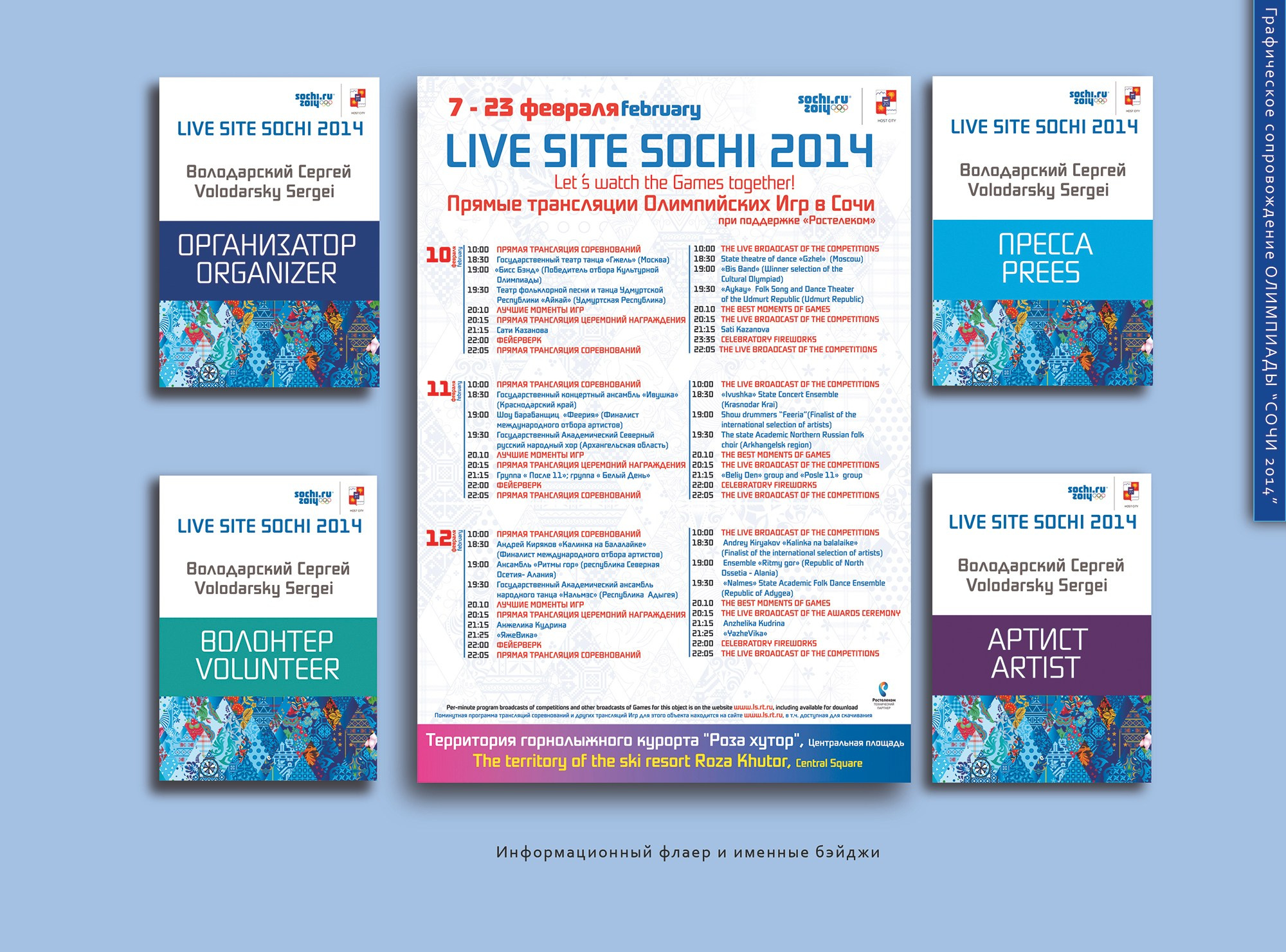 Брендирование СОЧИ 2014. Интерьерный дизайнер в Сочи Поплавская Татьяна. Проектирование интерьеров и организация процесса ремонта