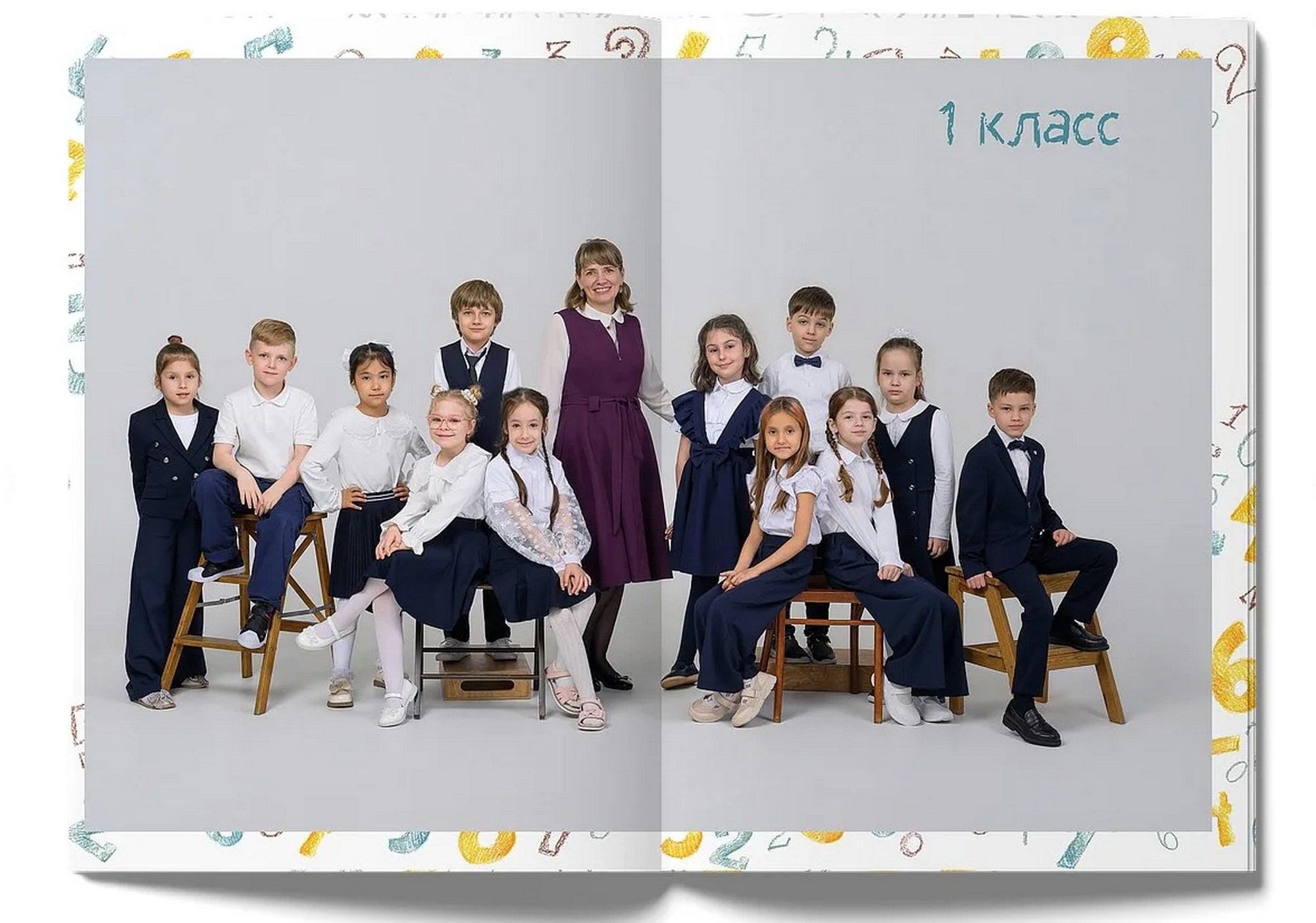 1 класс — Старт. КЛАСС | Выпускные альбомы в Нижневартовске